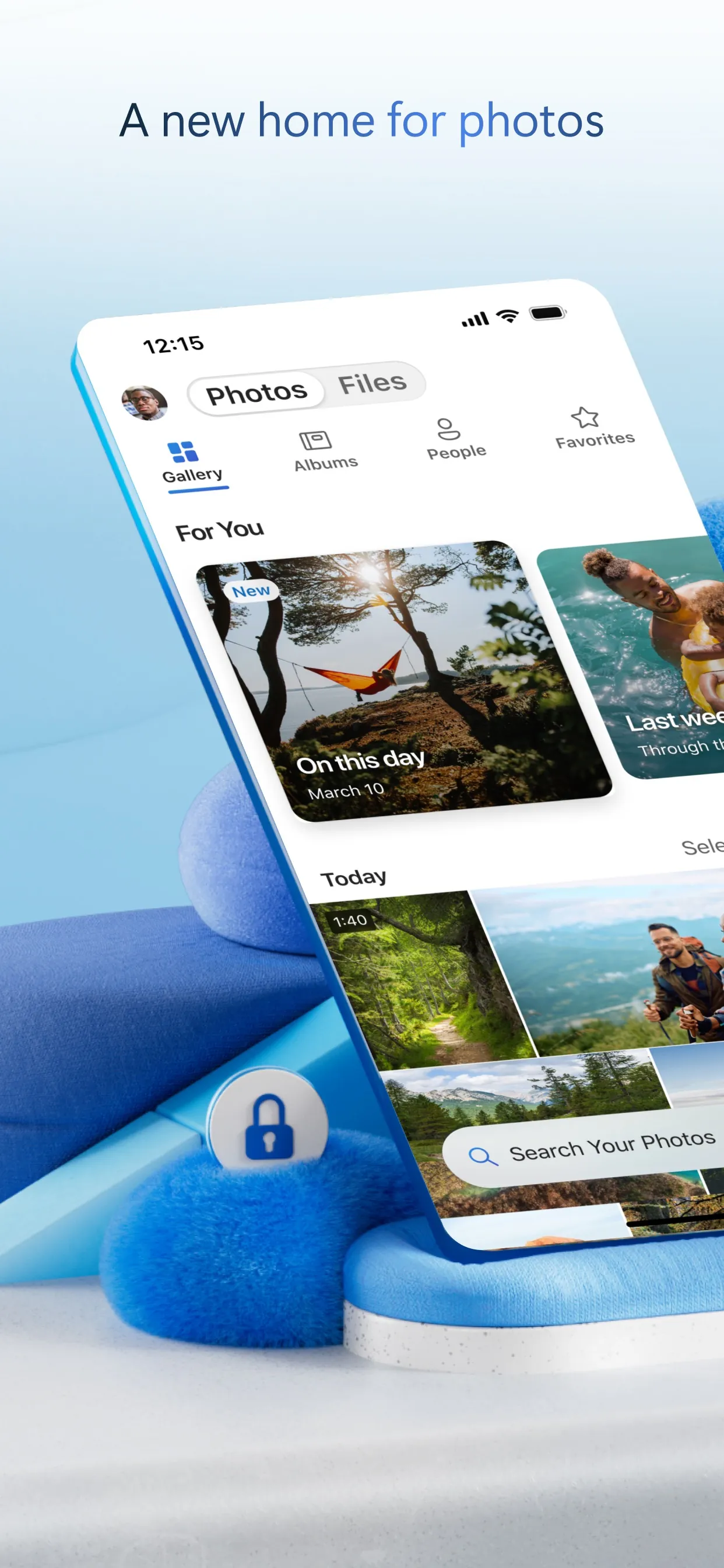 Microsoft OneDrive iphone screenshot 1