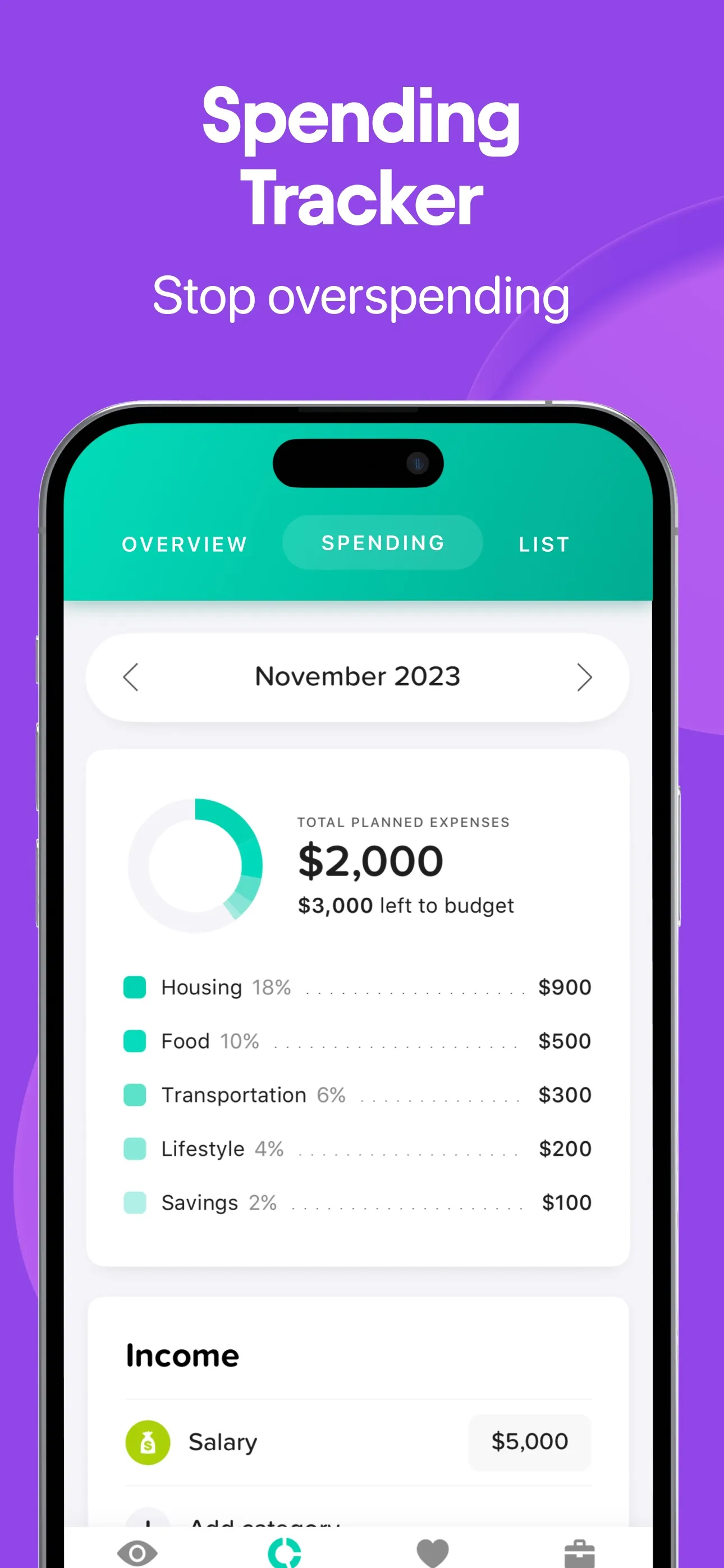 Buddy: Budget Planner App iphone screenshot 4