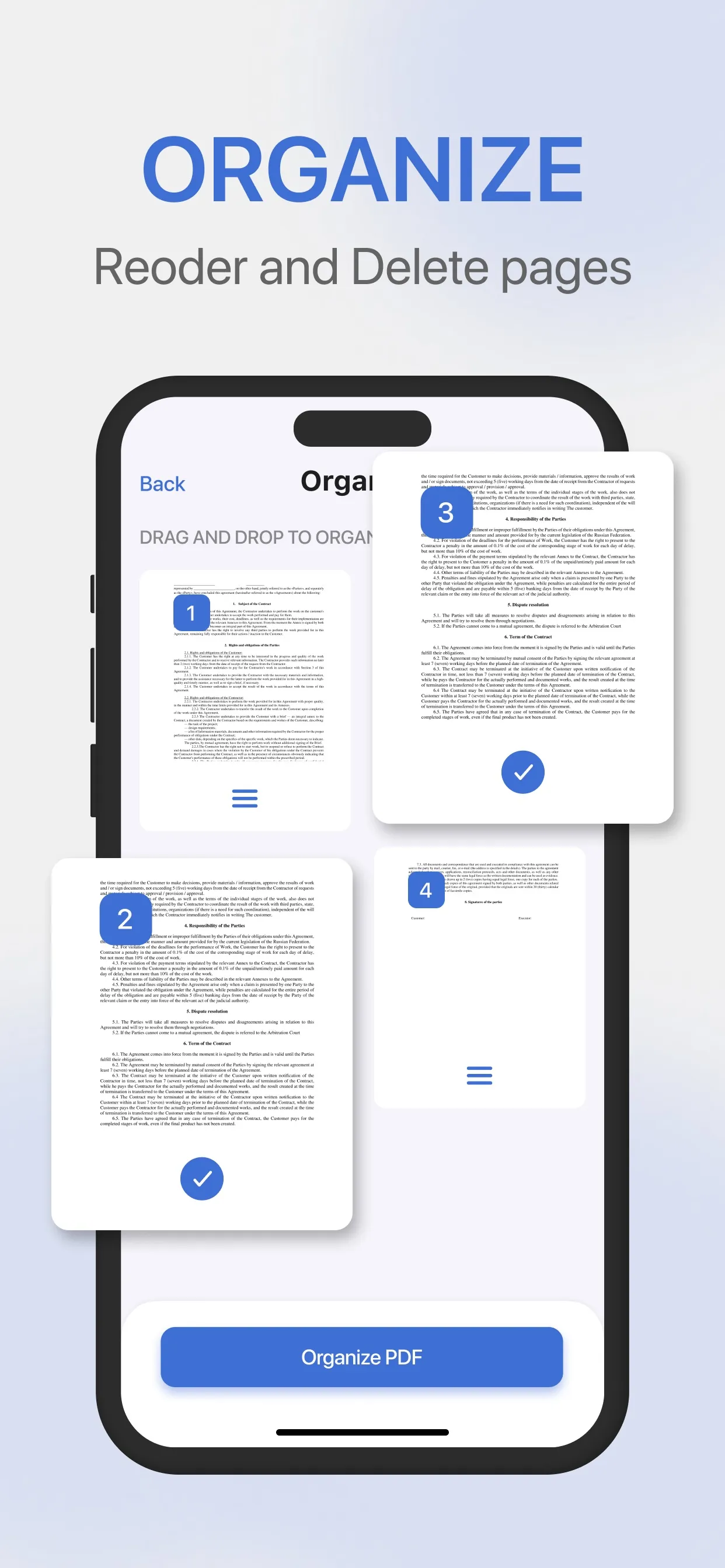 PDF editor: File Converter iphone screenshot 4