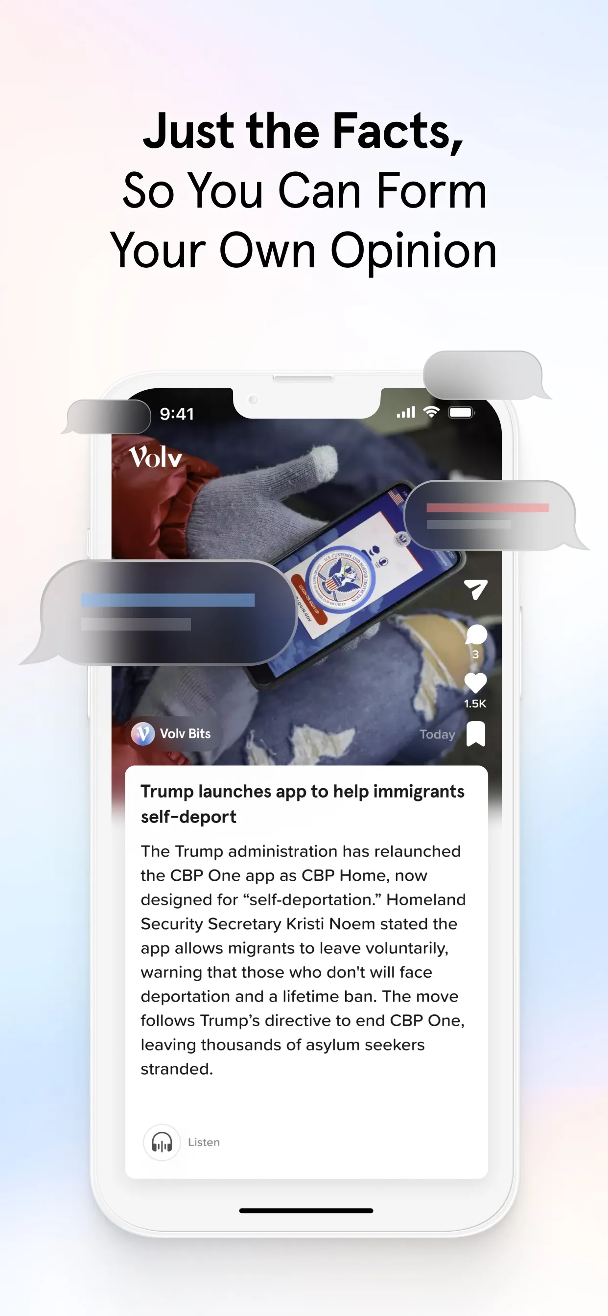 Volv - Curated 9-Second News iphone screenshot 5