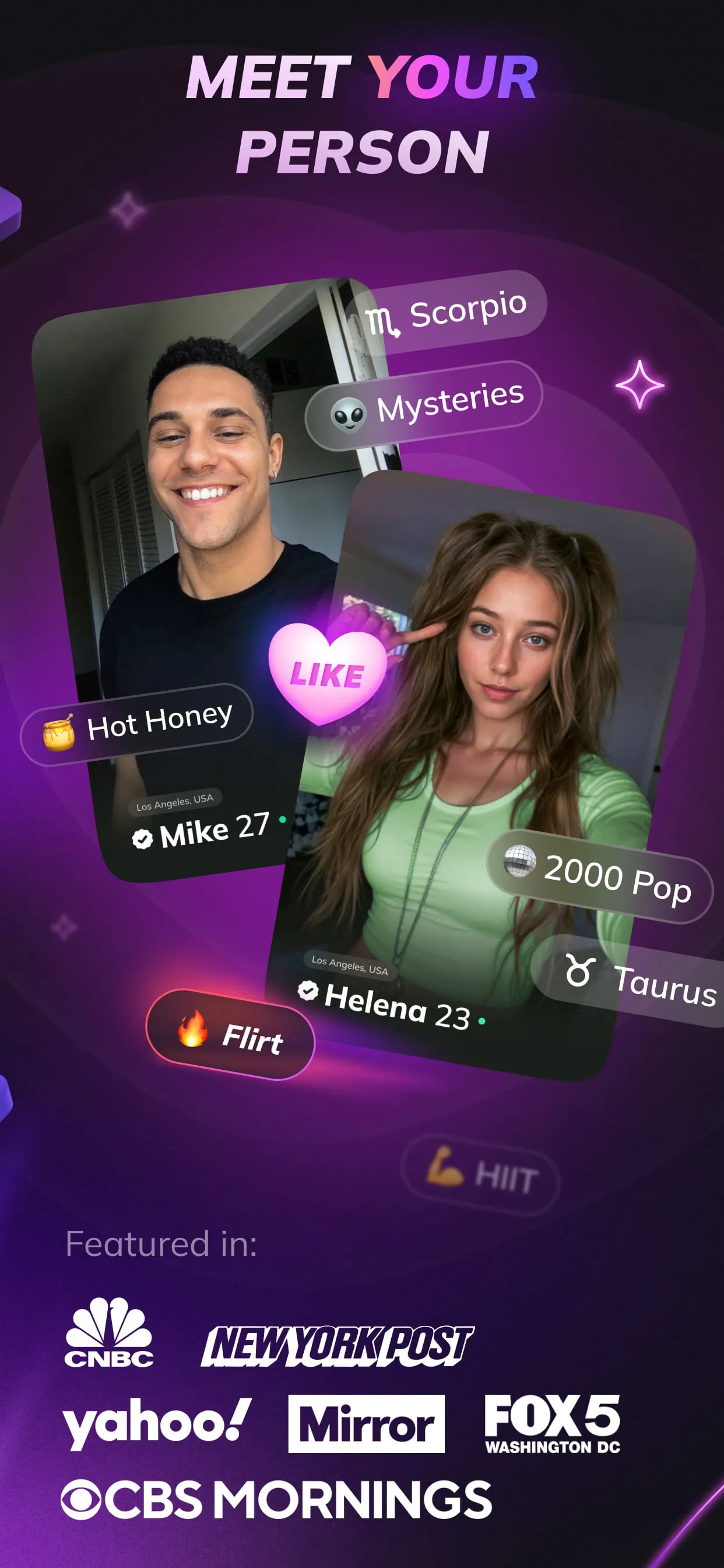 Flirtini - Match, Chat, Flirt iphone screenshot 1
