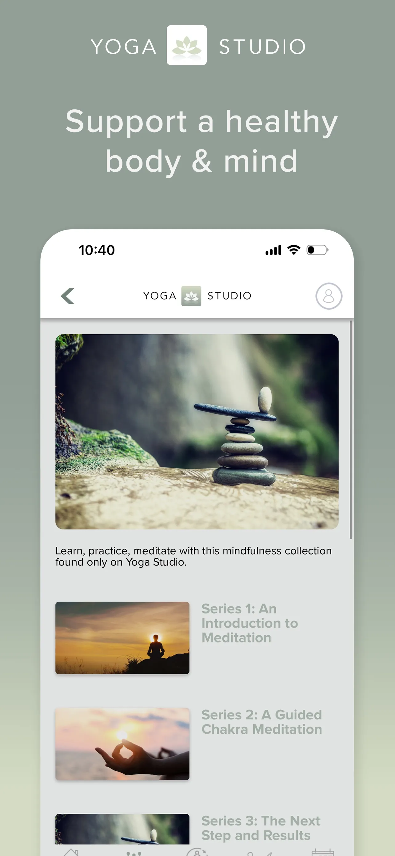 Yoga Studio: Stretch on the Go iphone screenshot 7