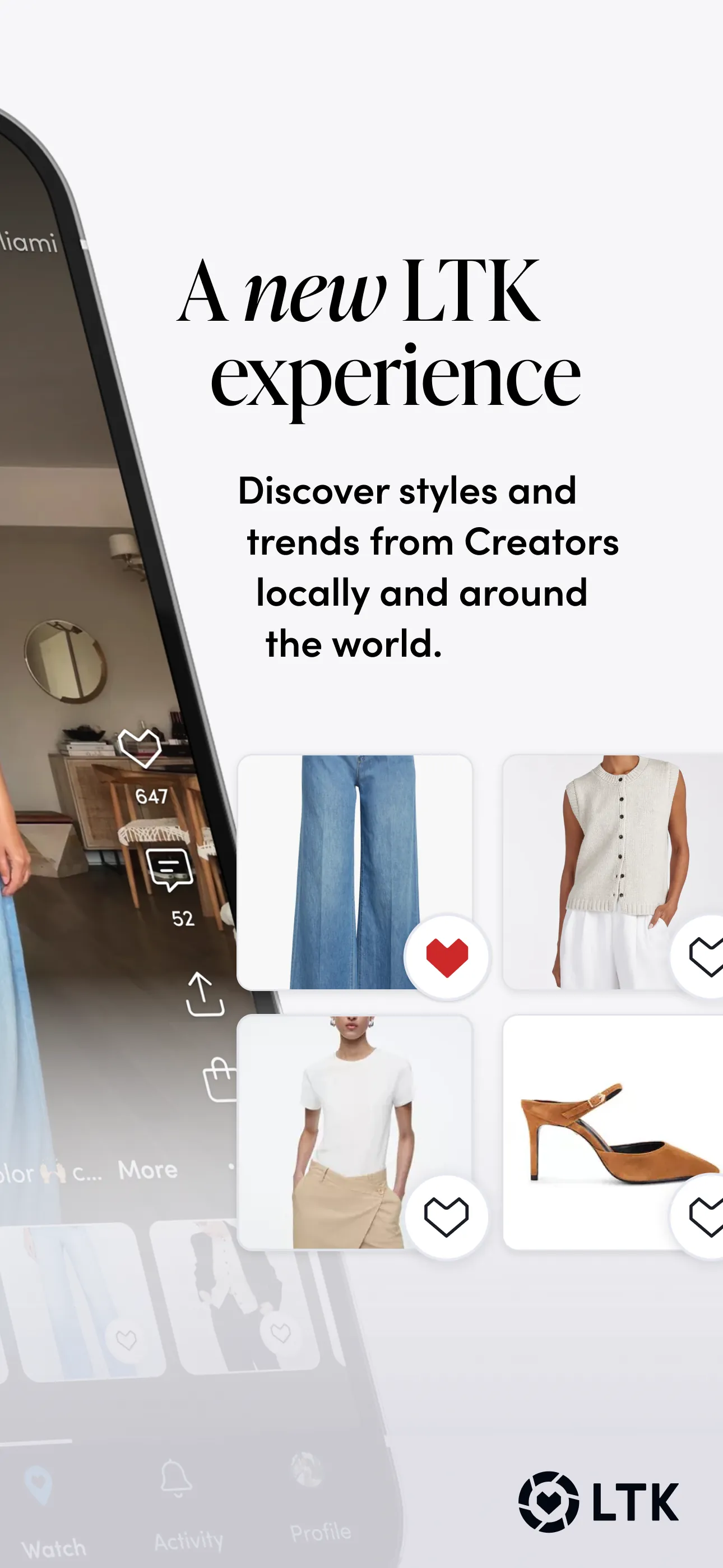LTK: Watch Creators Near You iphone screenshot 3