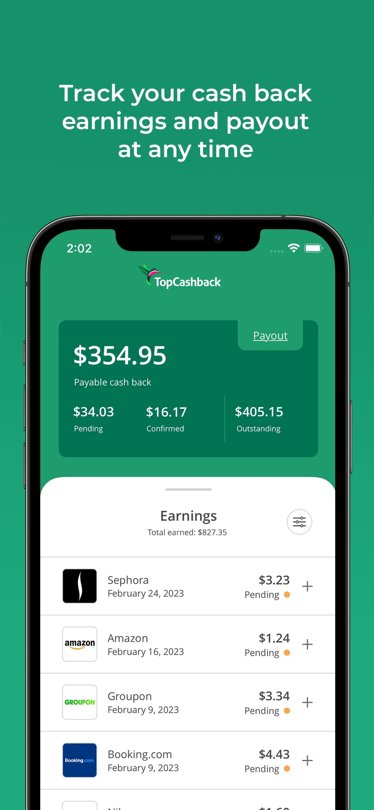 TopCashback: Cash Back & Deals iphone screenshot 5
