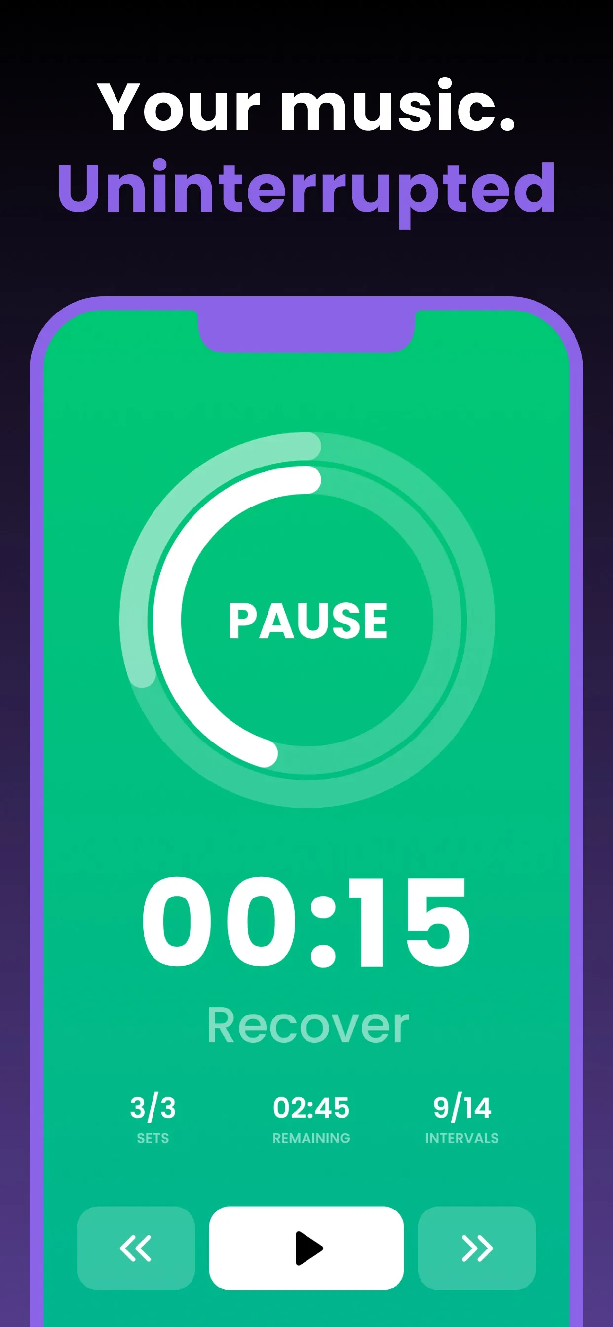 Interval Timer iphone screenshot 3