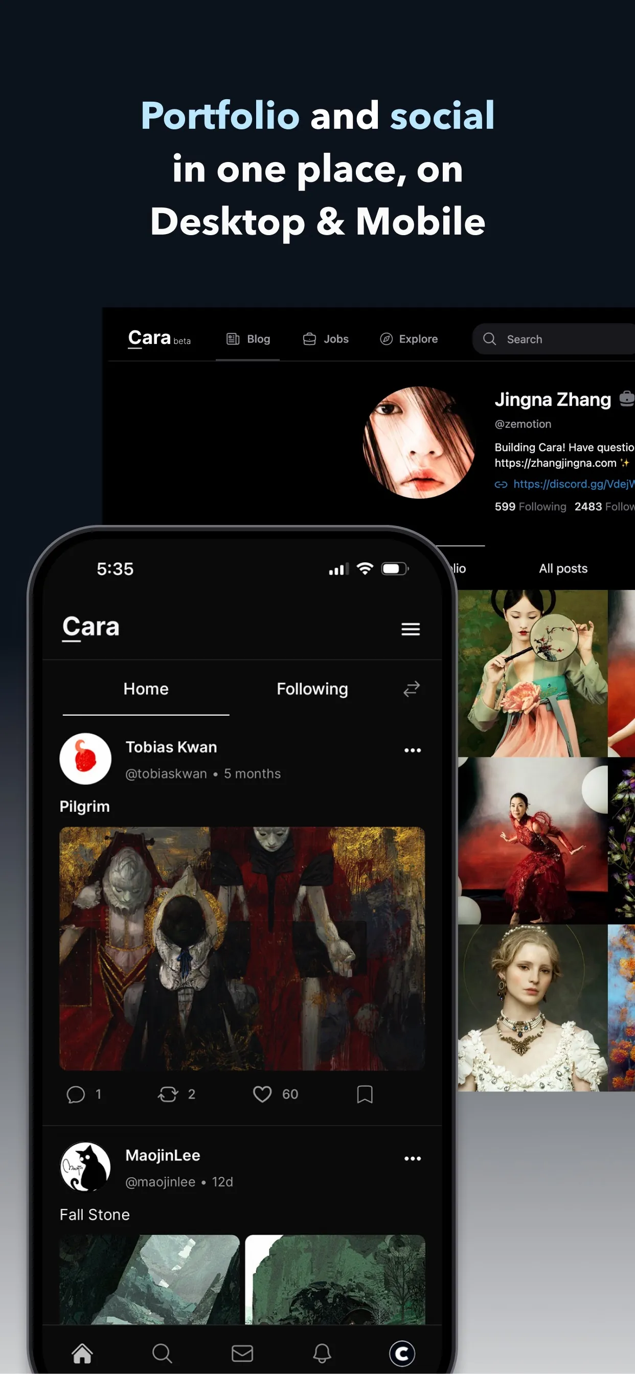 Cara: Art & Social iphone screenshot 6
