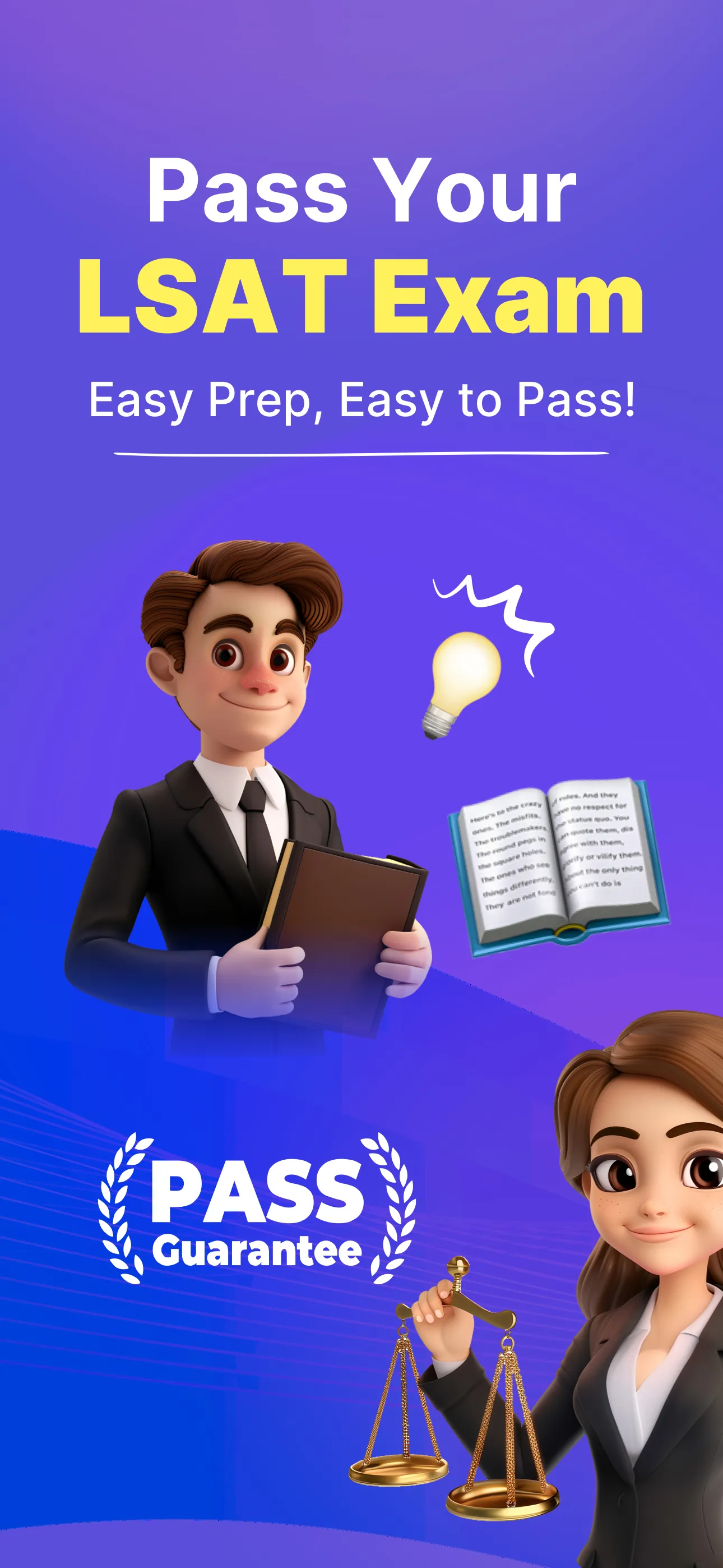 LSAT Practice Test 2025 iphone screenshot 1