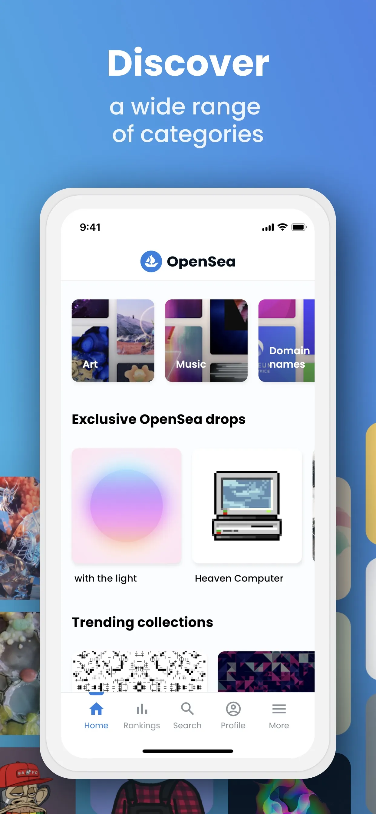 OpenSea: NFT marketplace iphone screenshot 2