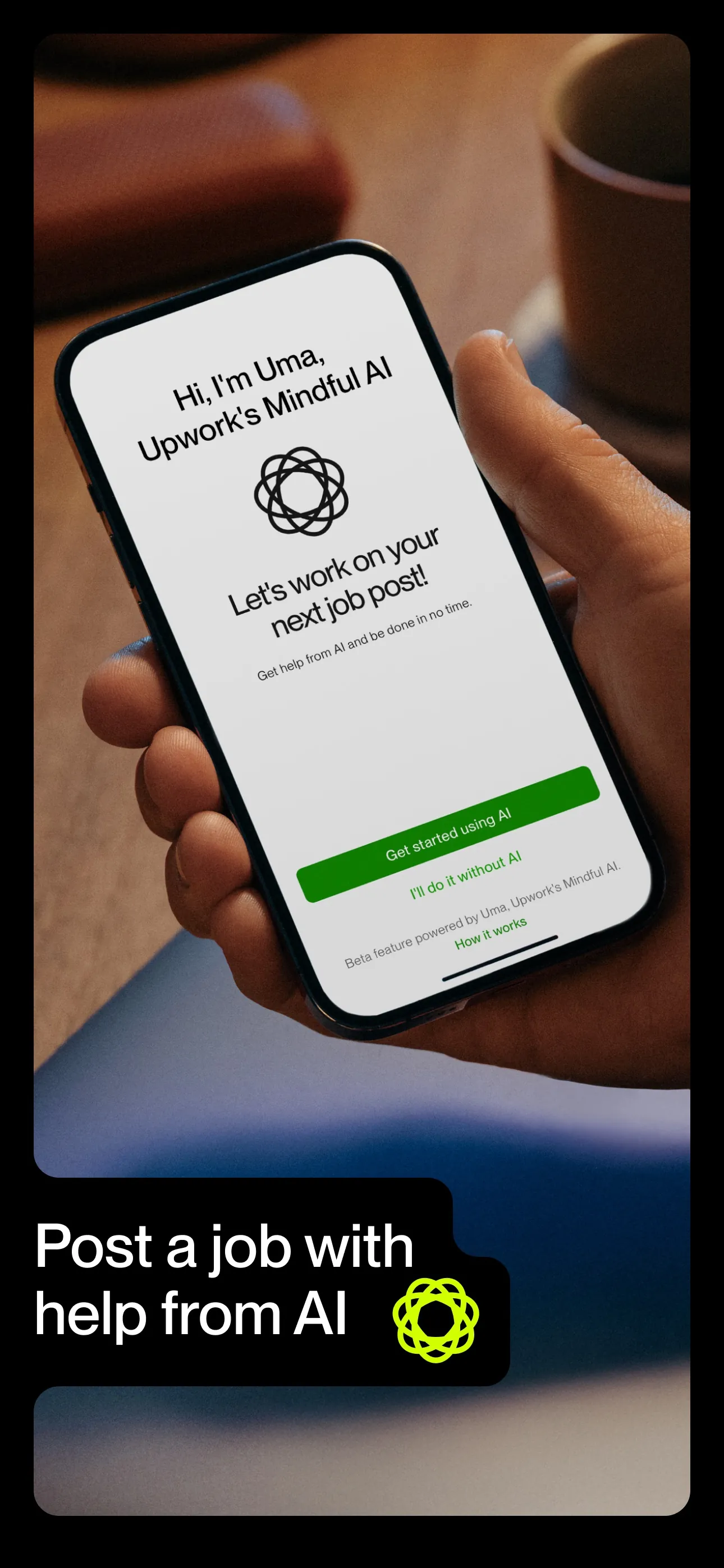 Upwork for Clients iphone screenshot 2
