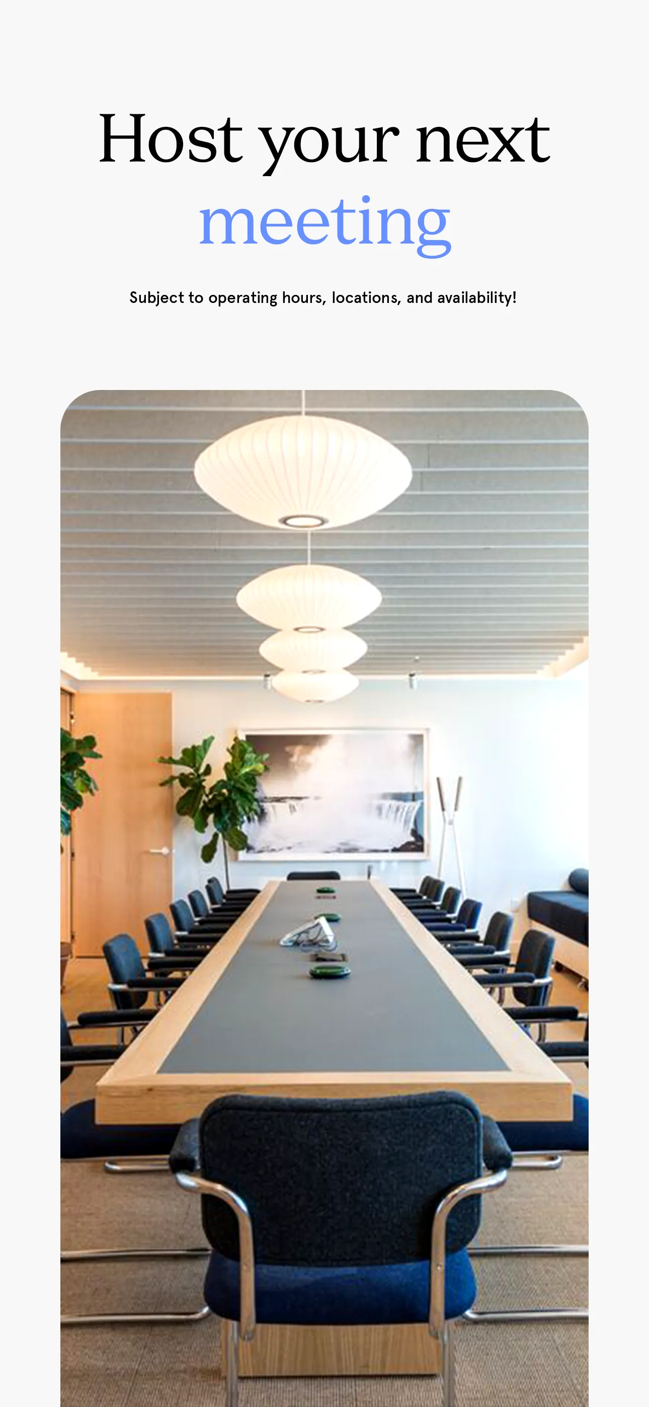 WeWork: Flexible Workspace iphone screenshot 4