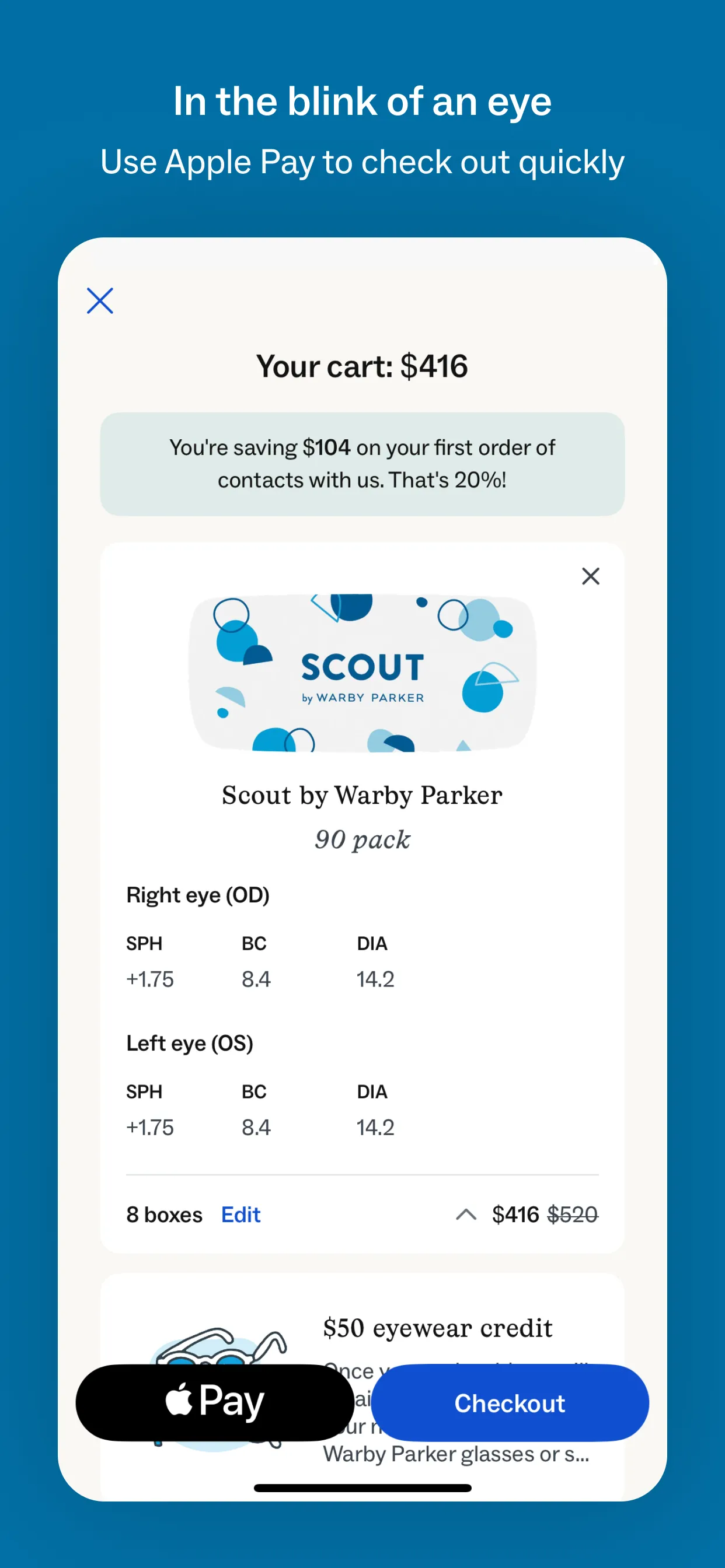 Warby Parker iphone screenshot 7