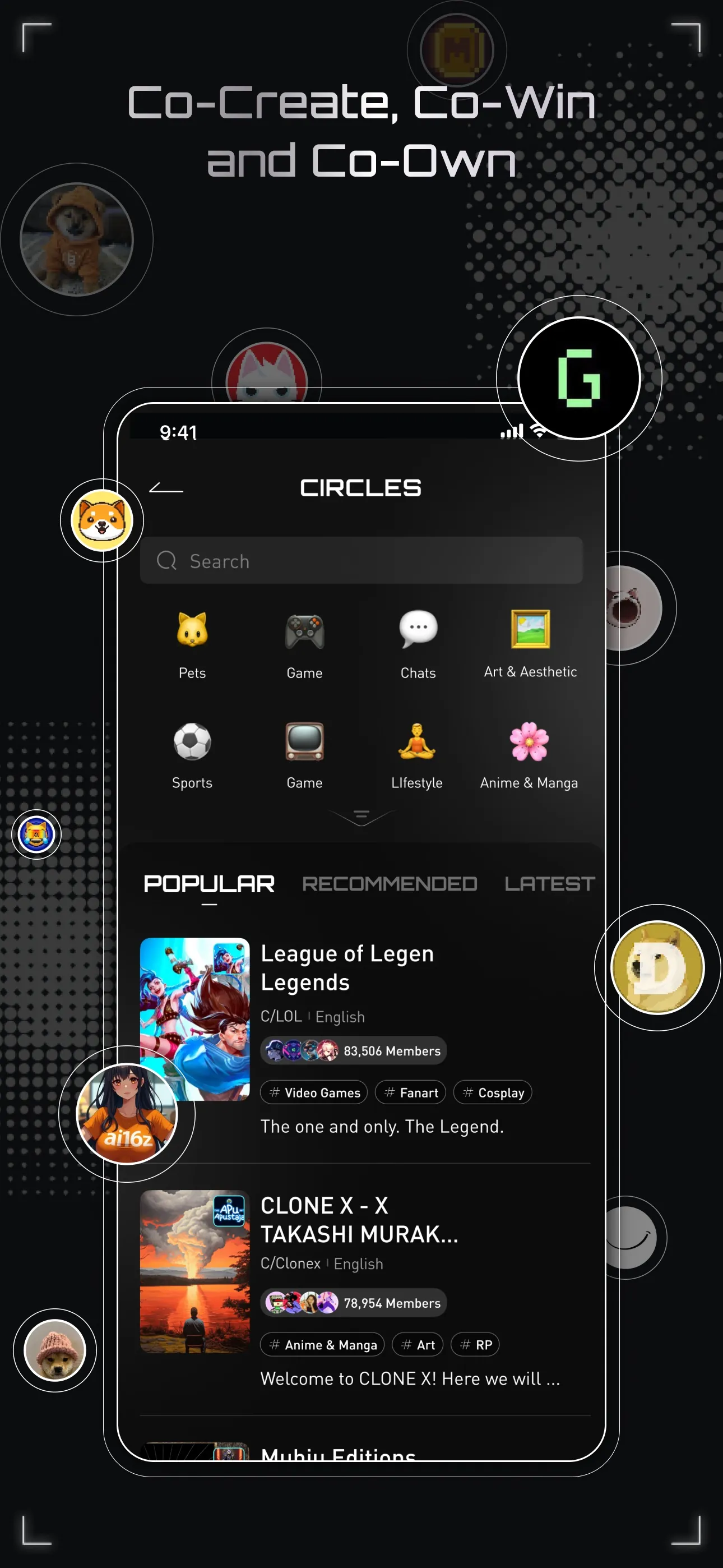 Clover.Space-NextGen Community iphone screenshot 3