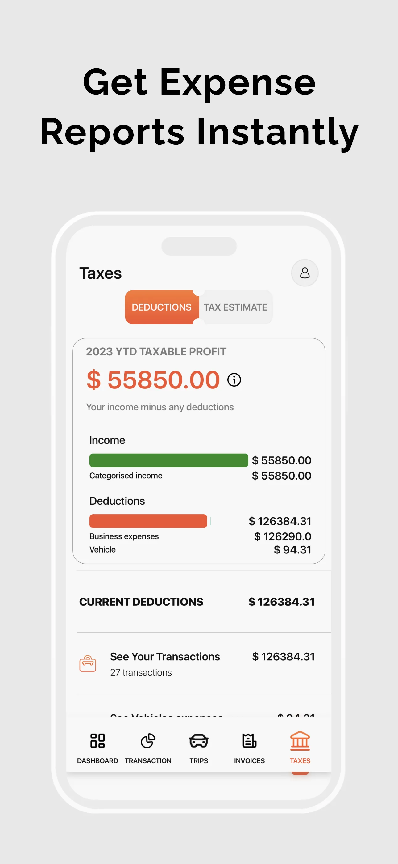 Self Employed - Accounting iphone screenshot 5