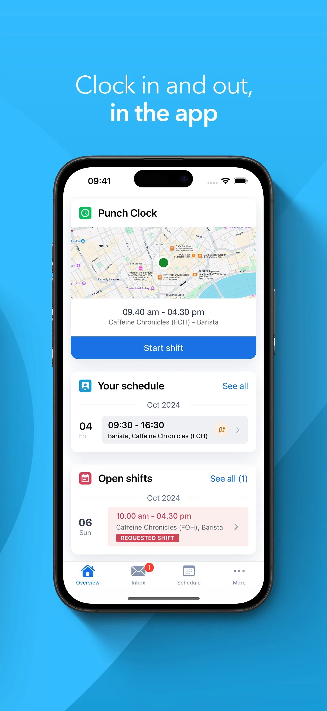 Planday Employee Scheduling iphone screenshot 2