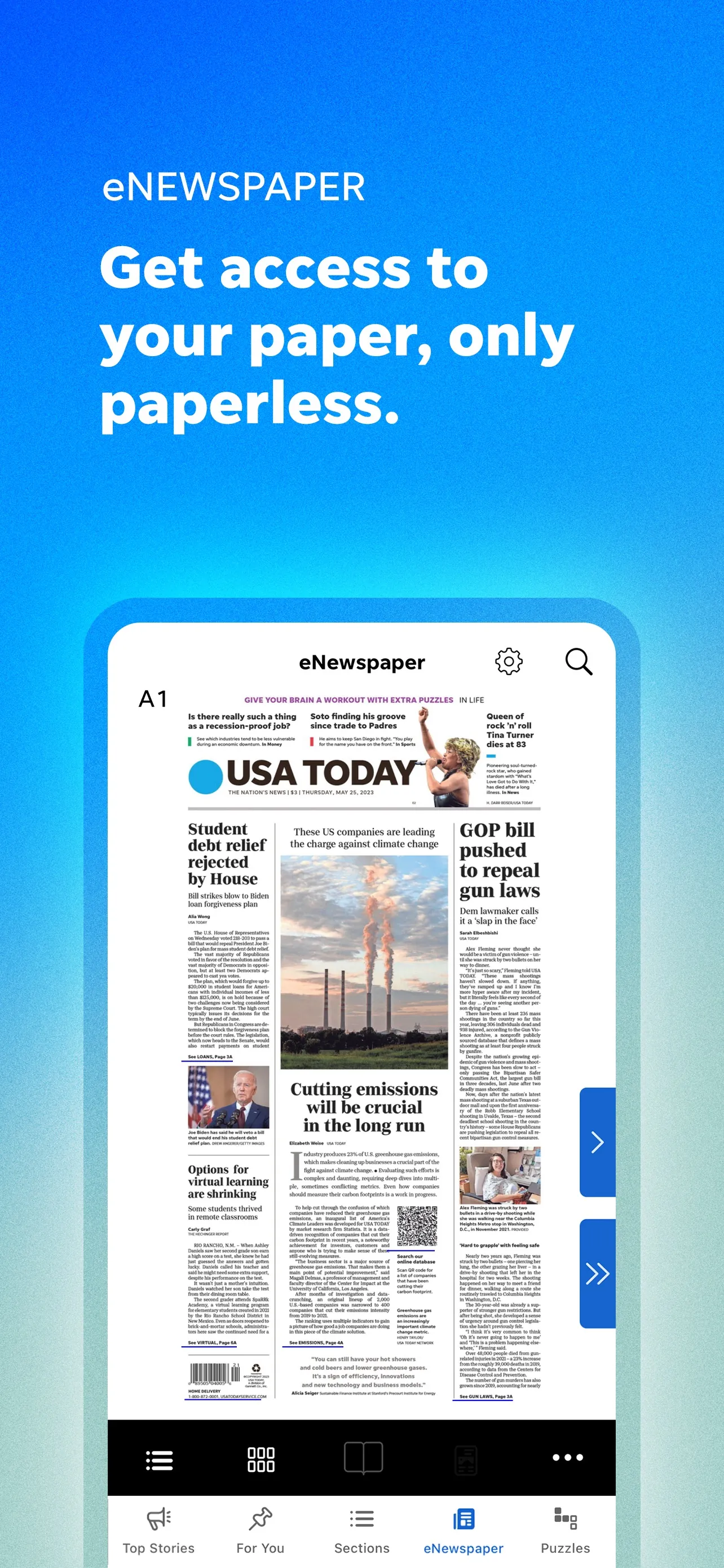 USA TODAY: US & Breaking News iphone screenshot 2