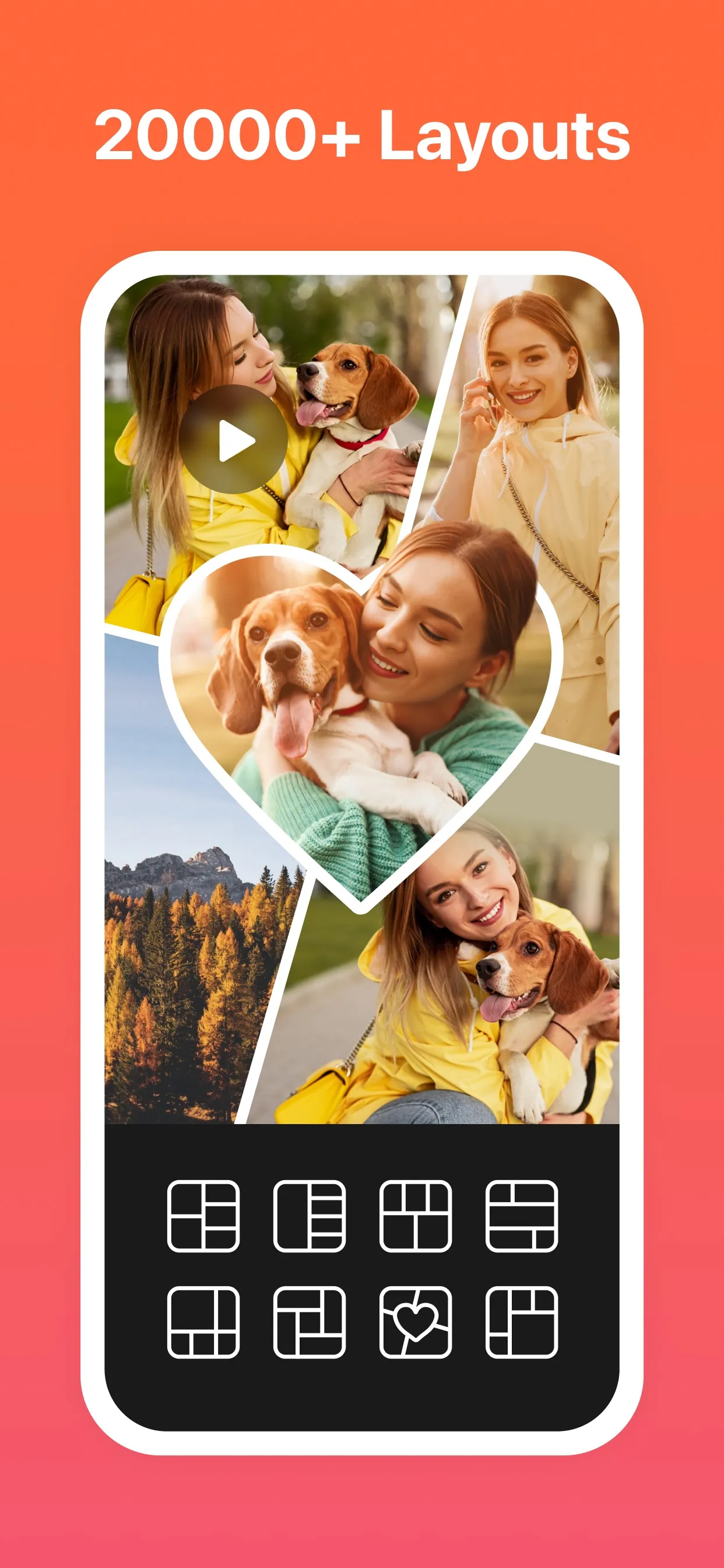 PhotoGrid: Video Collage Maker iphone screenshot 1
