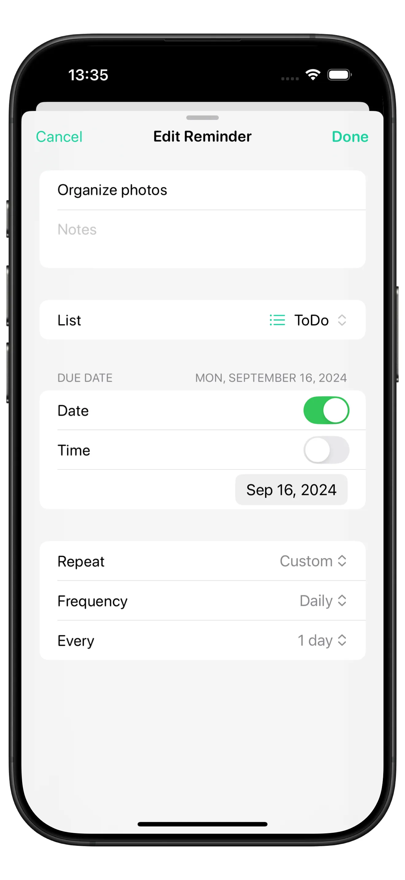 To Do List - Reminders & Tasks iphone screenshot 10