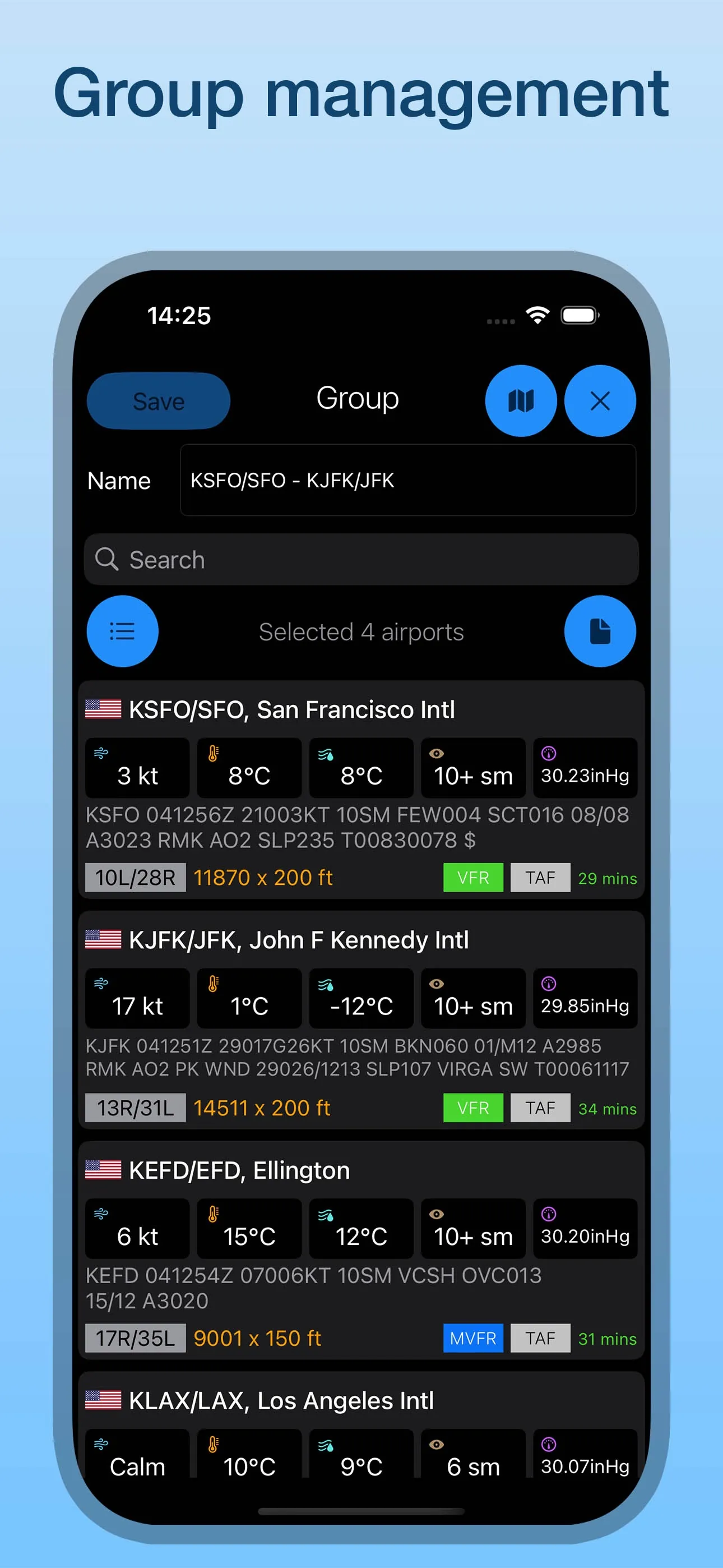 WX Aviation Weather iphone screenshot 9
