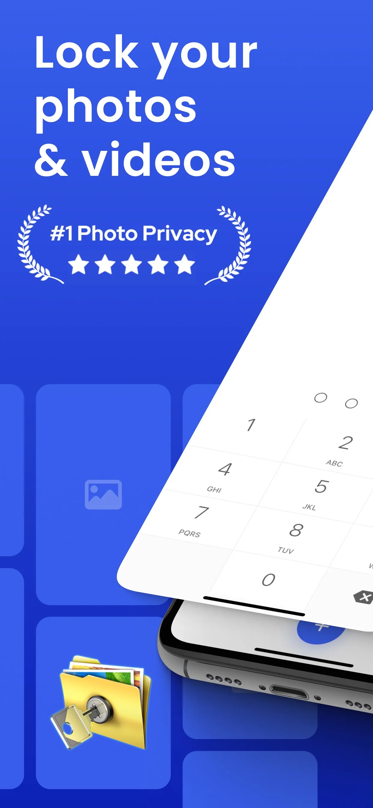 Private Photo Vault - Pic Safe iphone screenshot 1