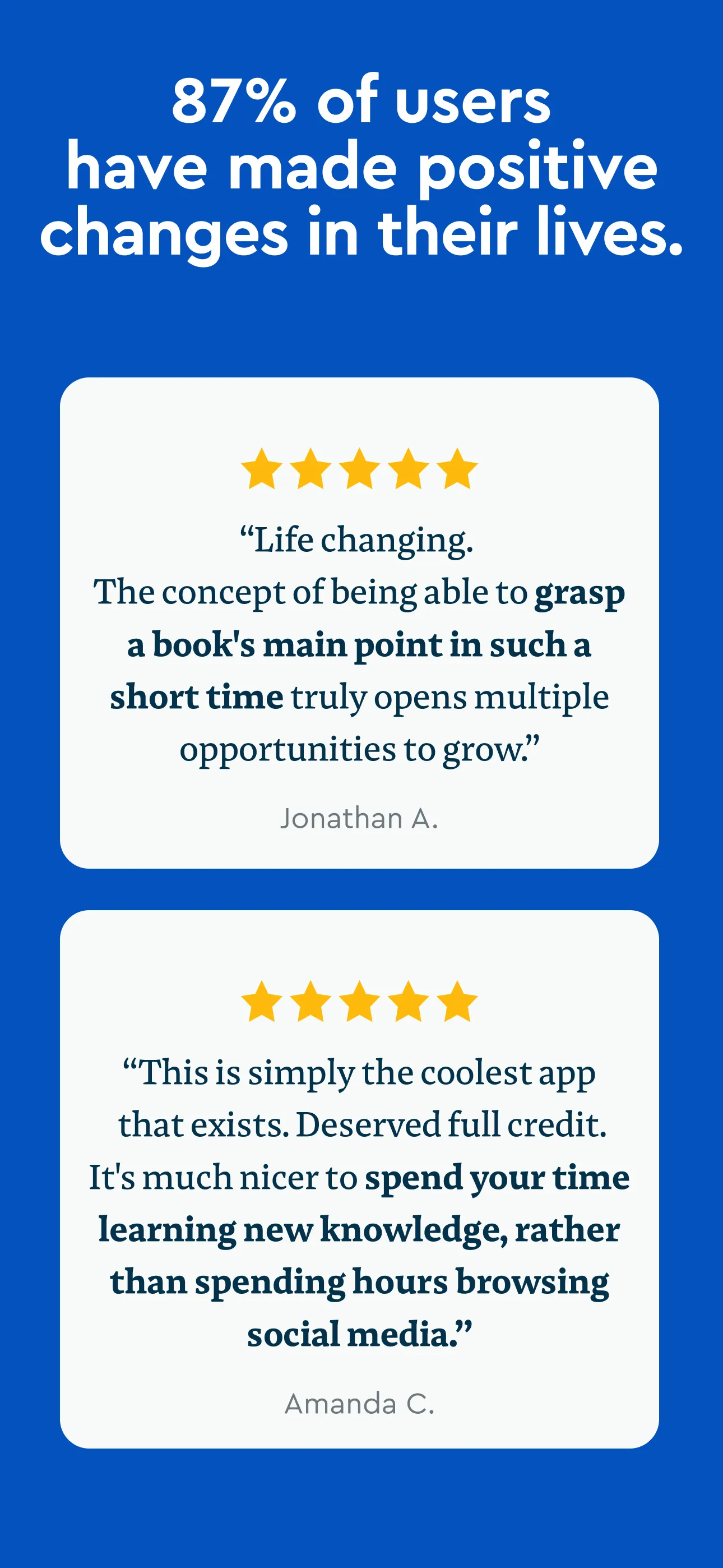 Blinkist: Book Summaries Daily iphone screenshot 9