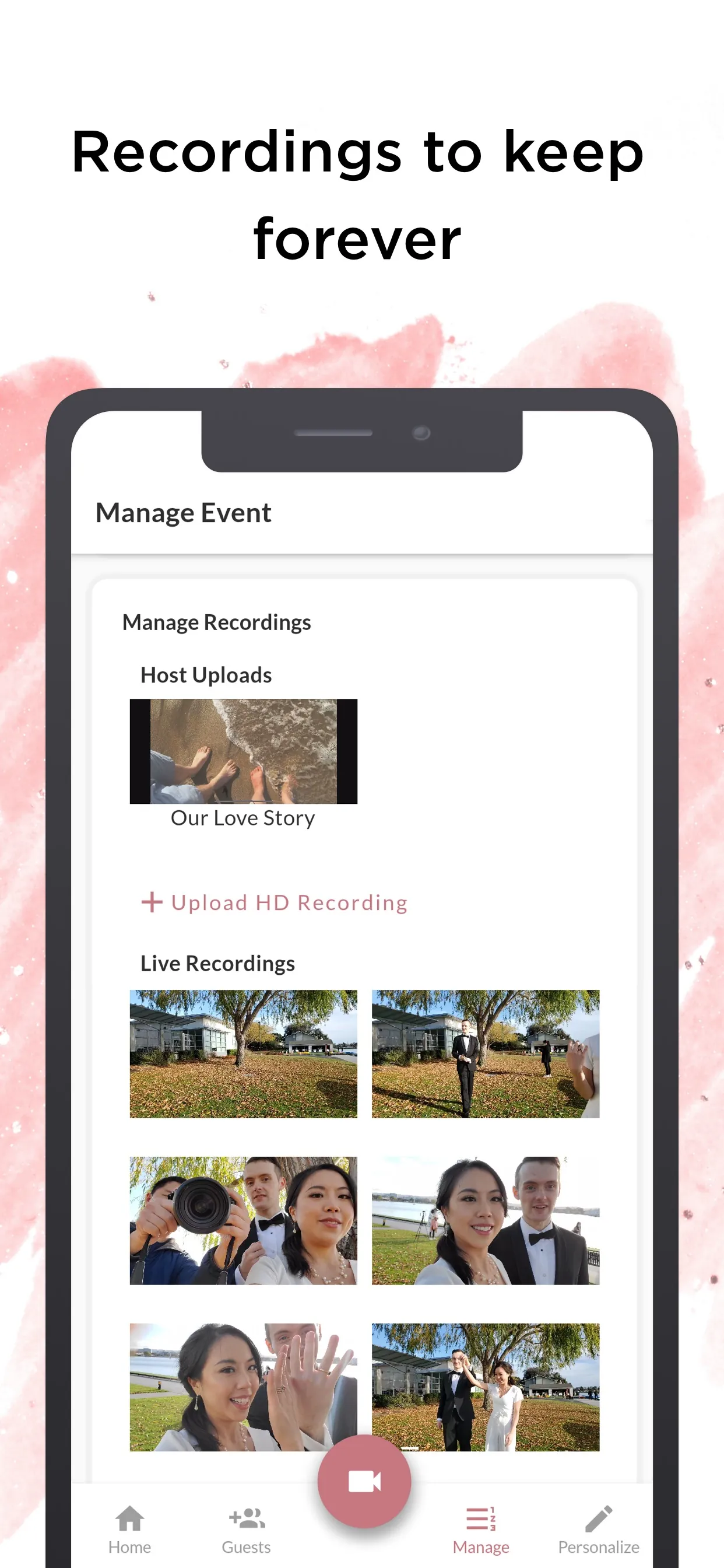 Lovecast - Event Livestream iphone screenshot 4