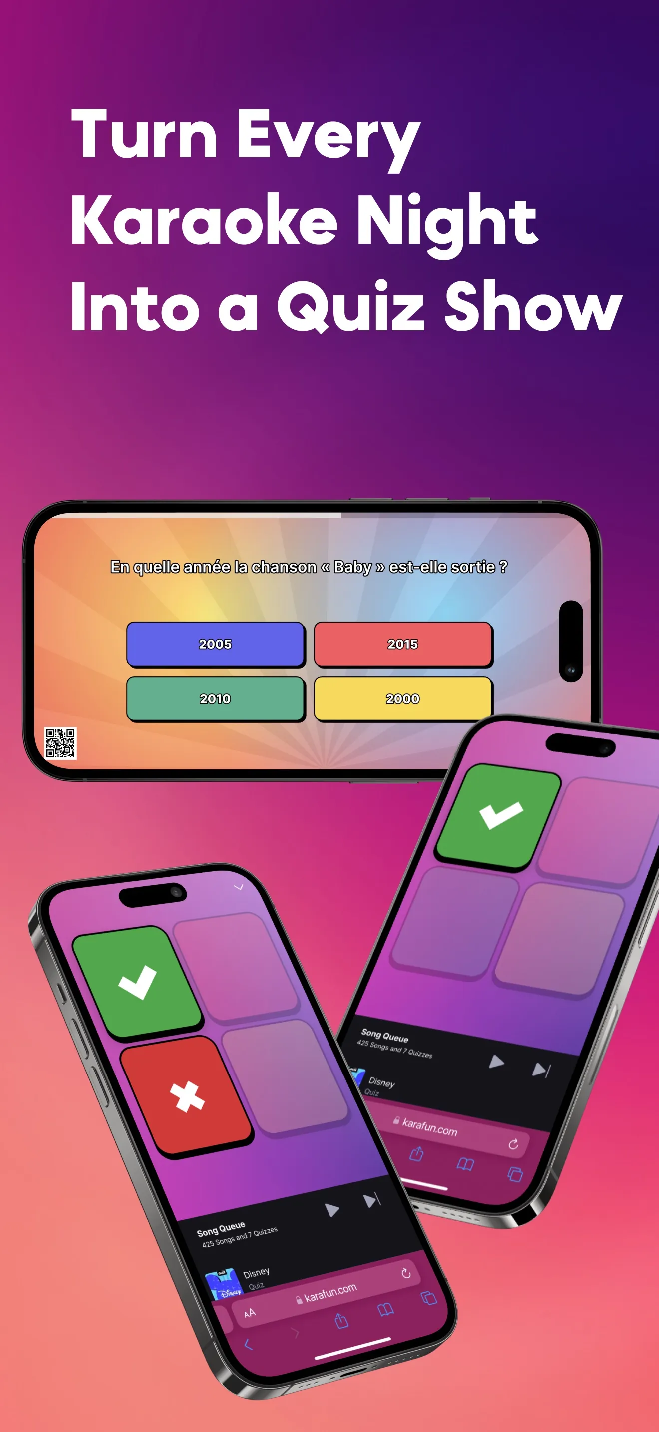 KaraFun – Karaoke & Music Quiz iphone screenshot 3