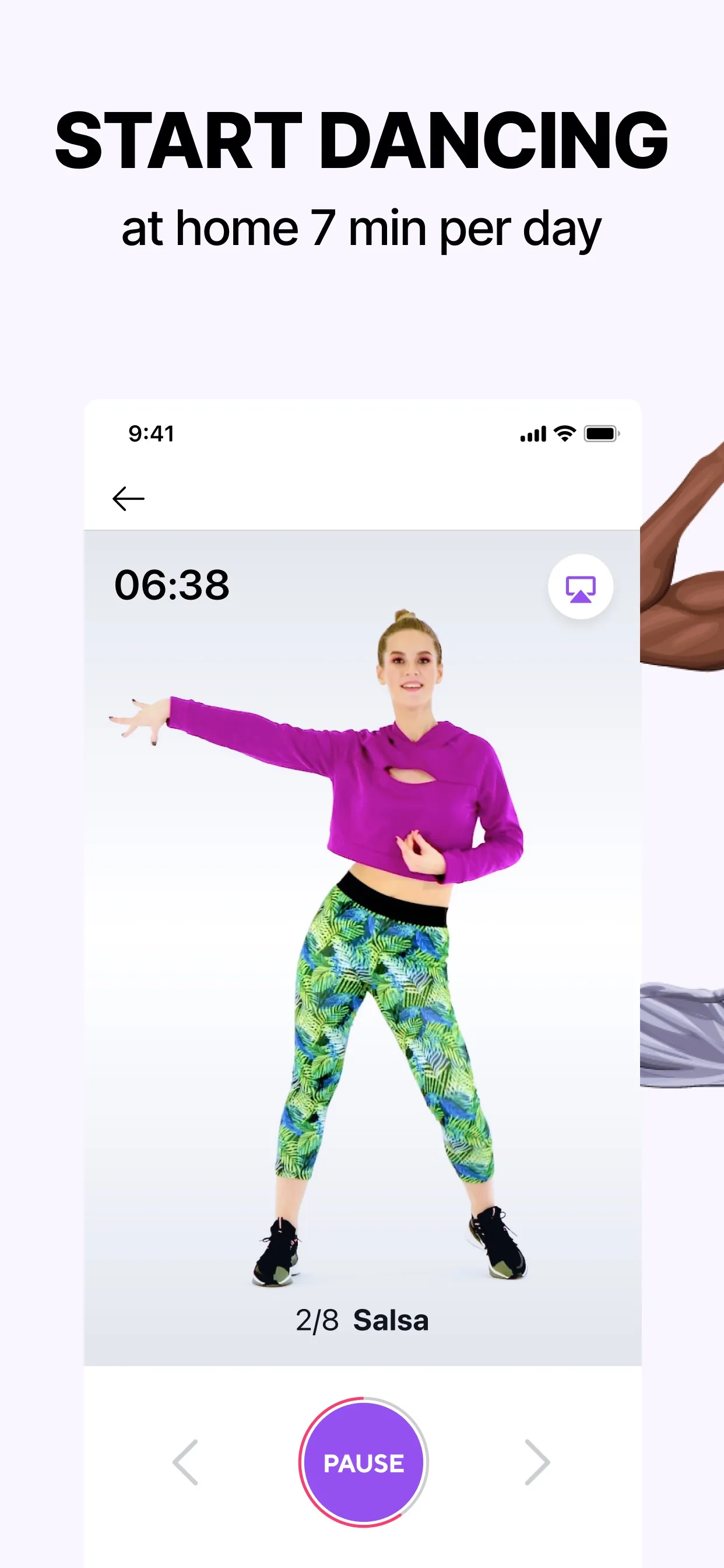 Organic Dance: Weight Loss App iphone screenshot 4