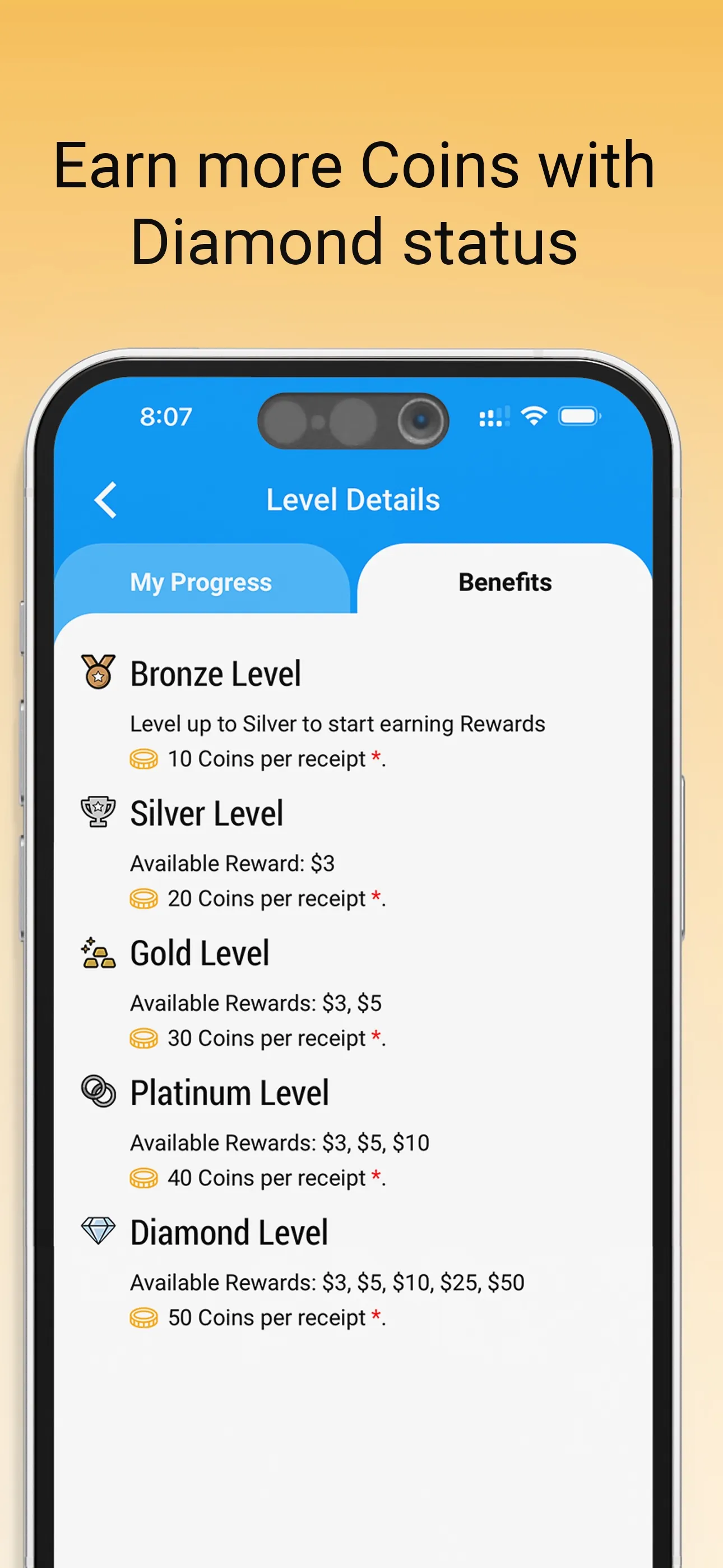CoinOut: Receipts for Rewards iphone screenshot 9