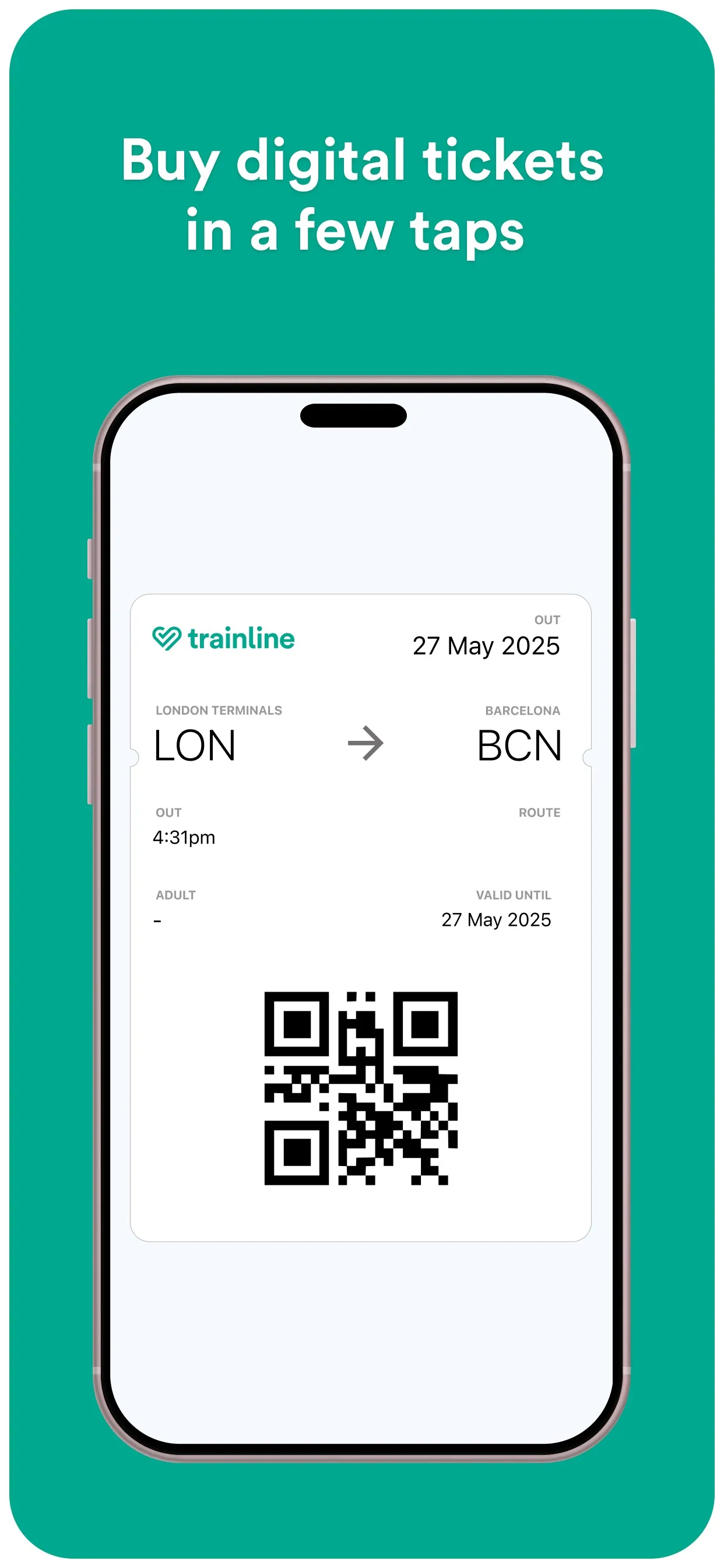 Trainline: Cheap Train Tickets iphone screenshot 5