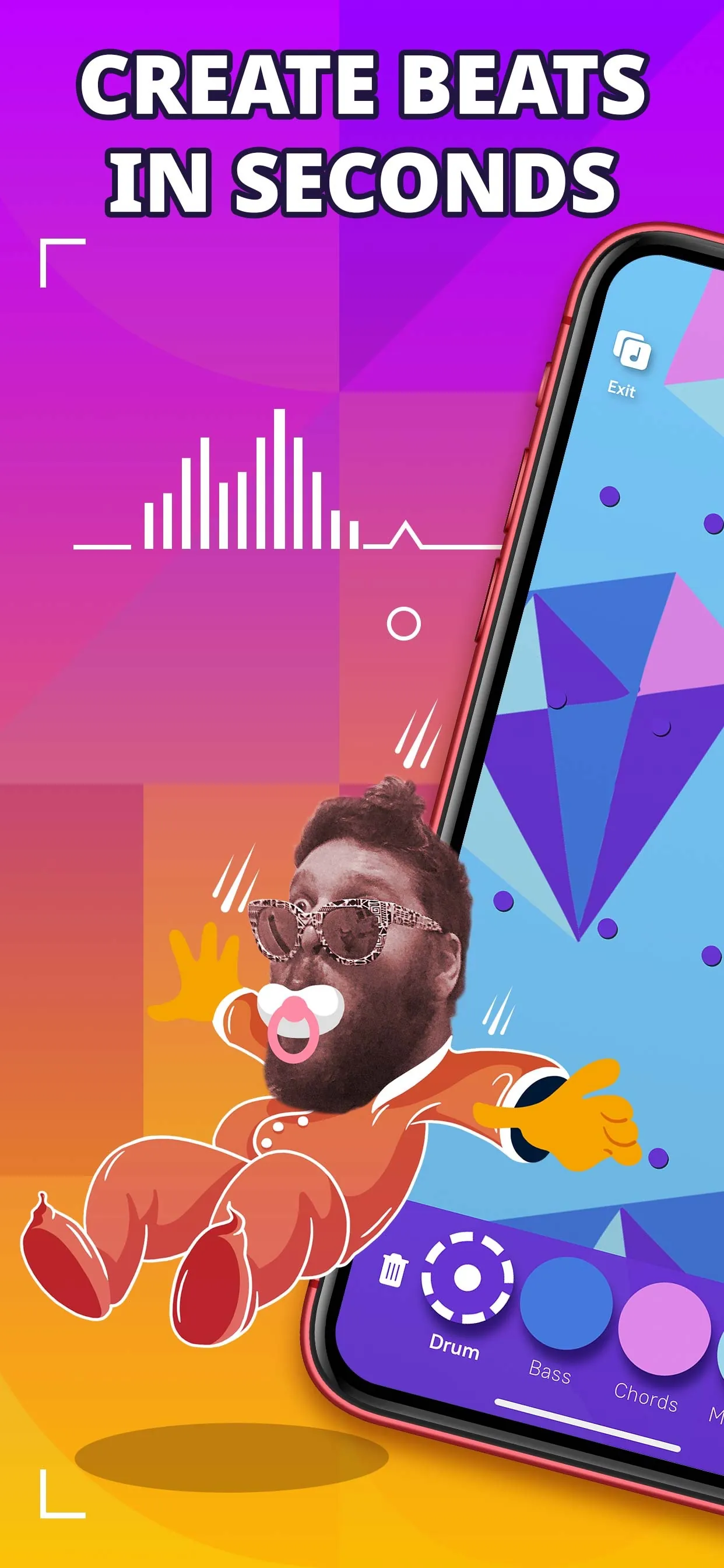Jambl: DJ Band & Beat Maker iphone screenshot 1