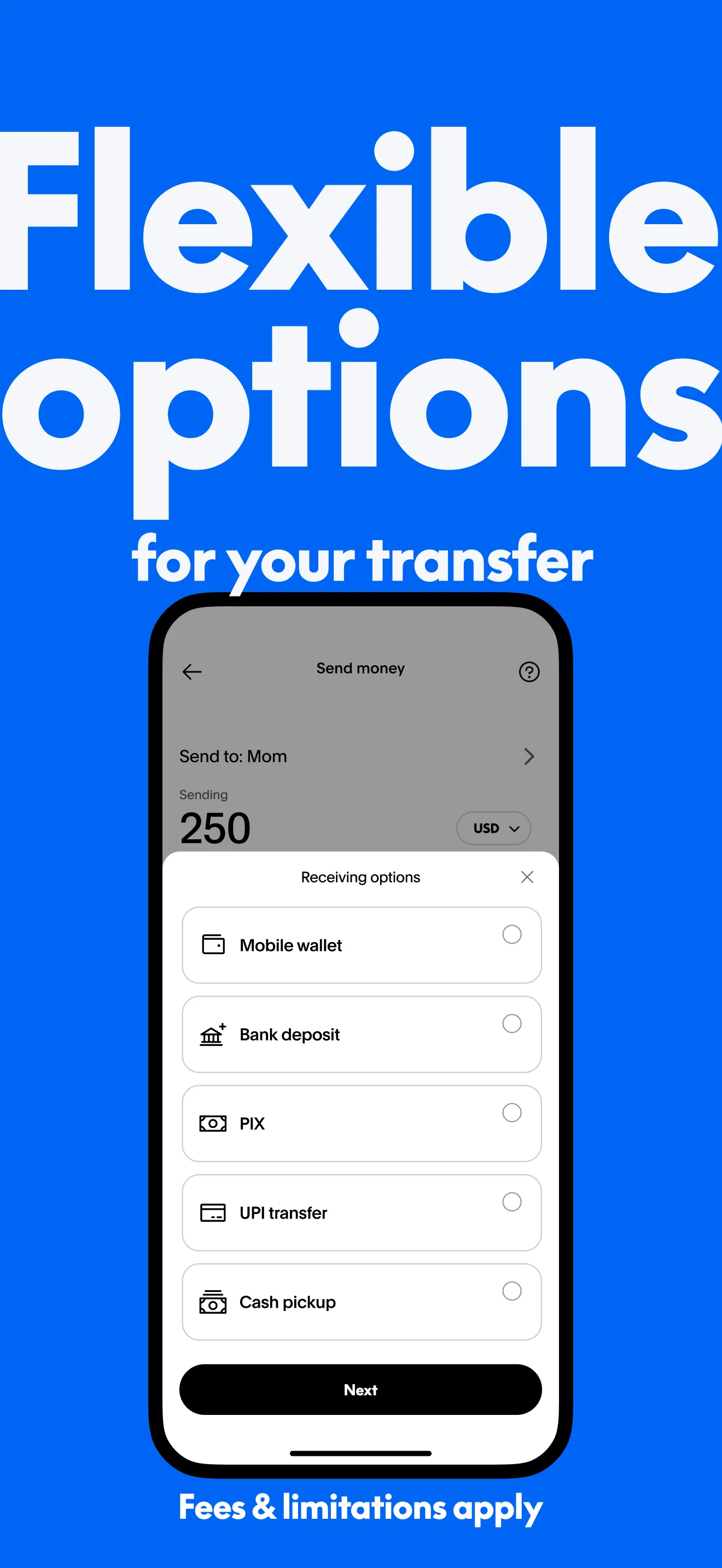 Xoom: Send Money & Transfer iphone screenshot 5