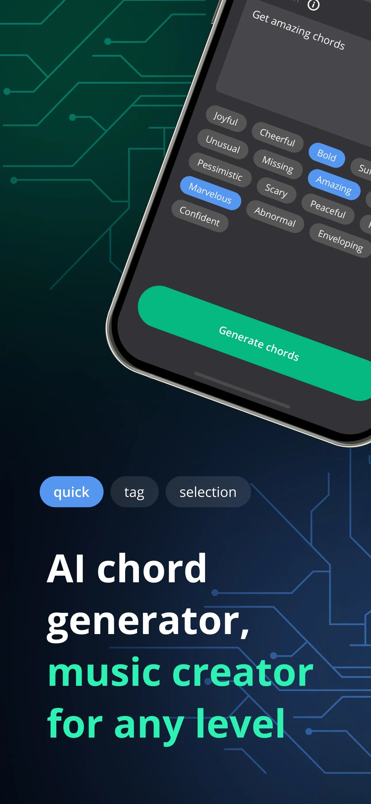 AI Chord Finder: Guitar Tabs iphone screenshot 1
