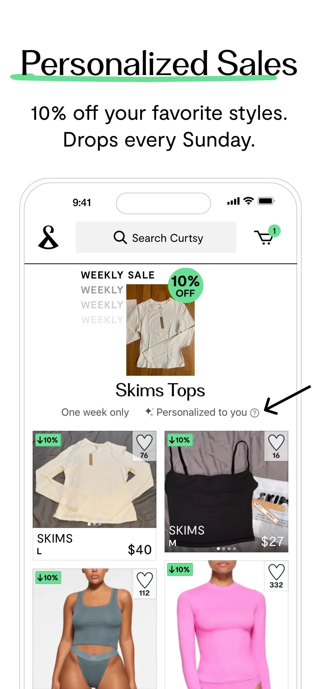 Curtsy - AI Clothing Resale iphone screenshot 5