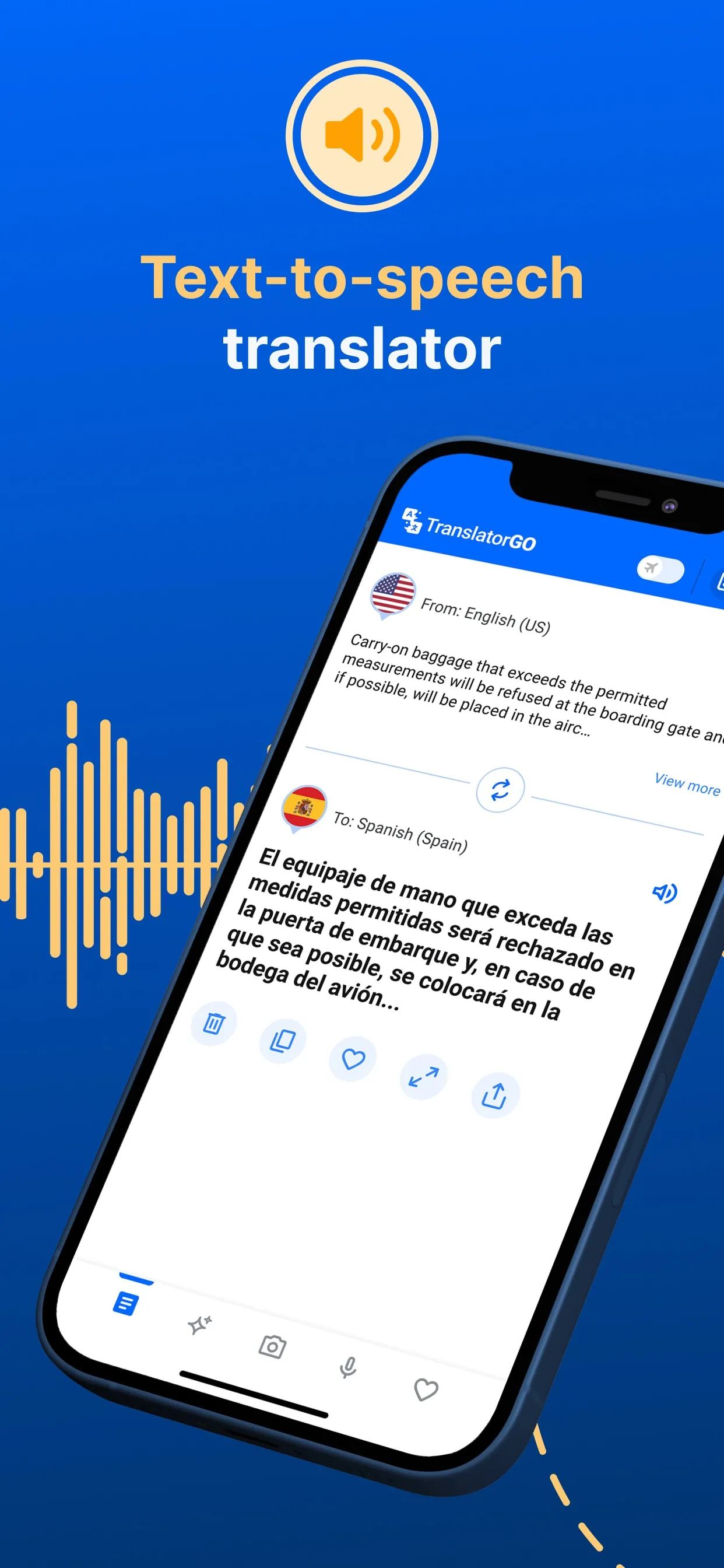 Translator GO: AI Translate iphone screenshot 6