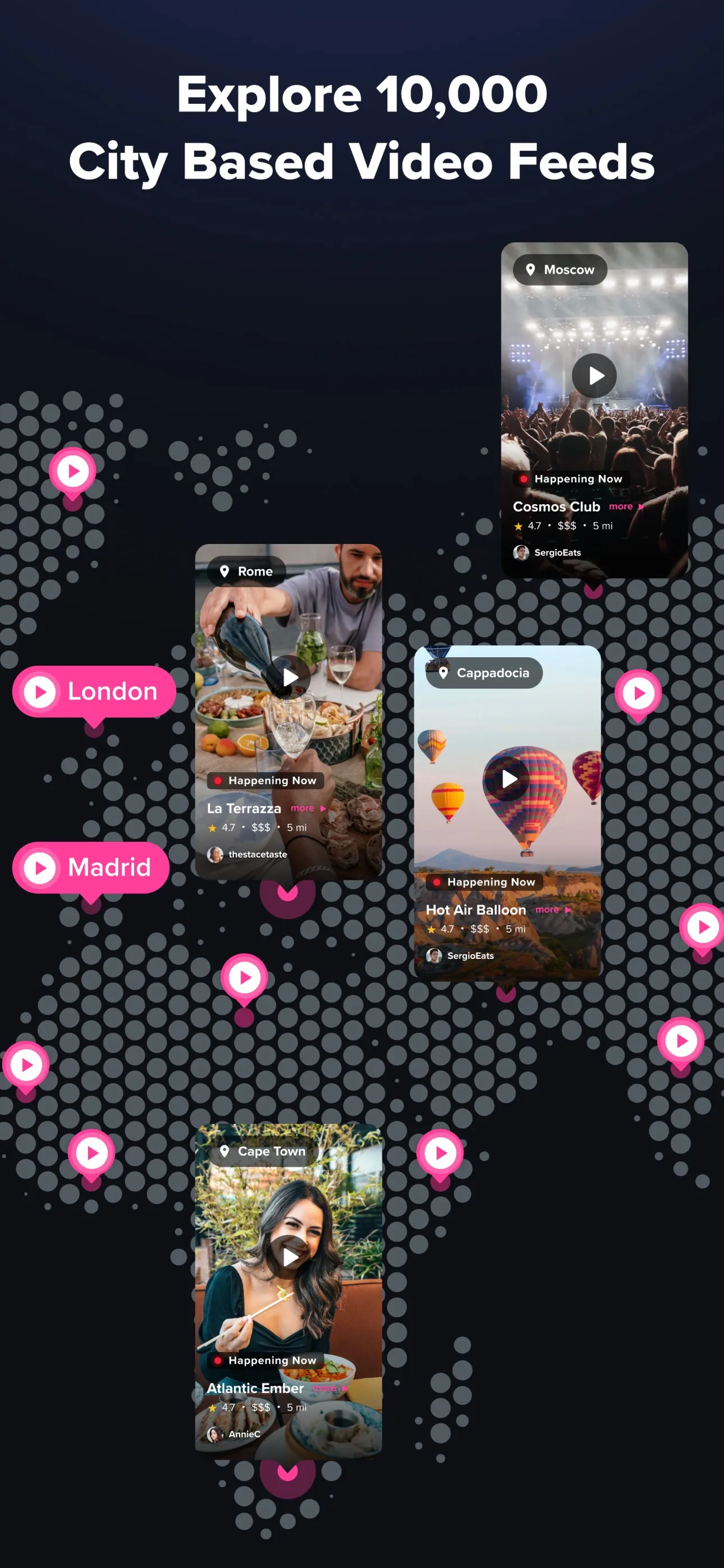 Atmosfy: Meet Your City iphone screenshot 3