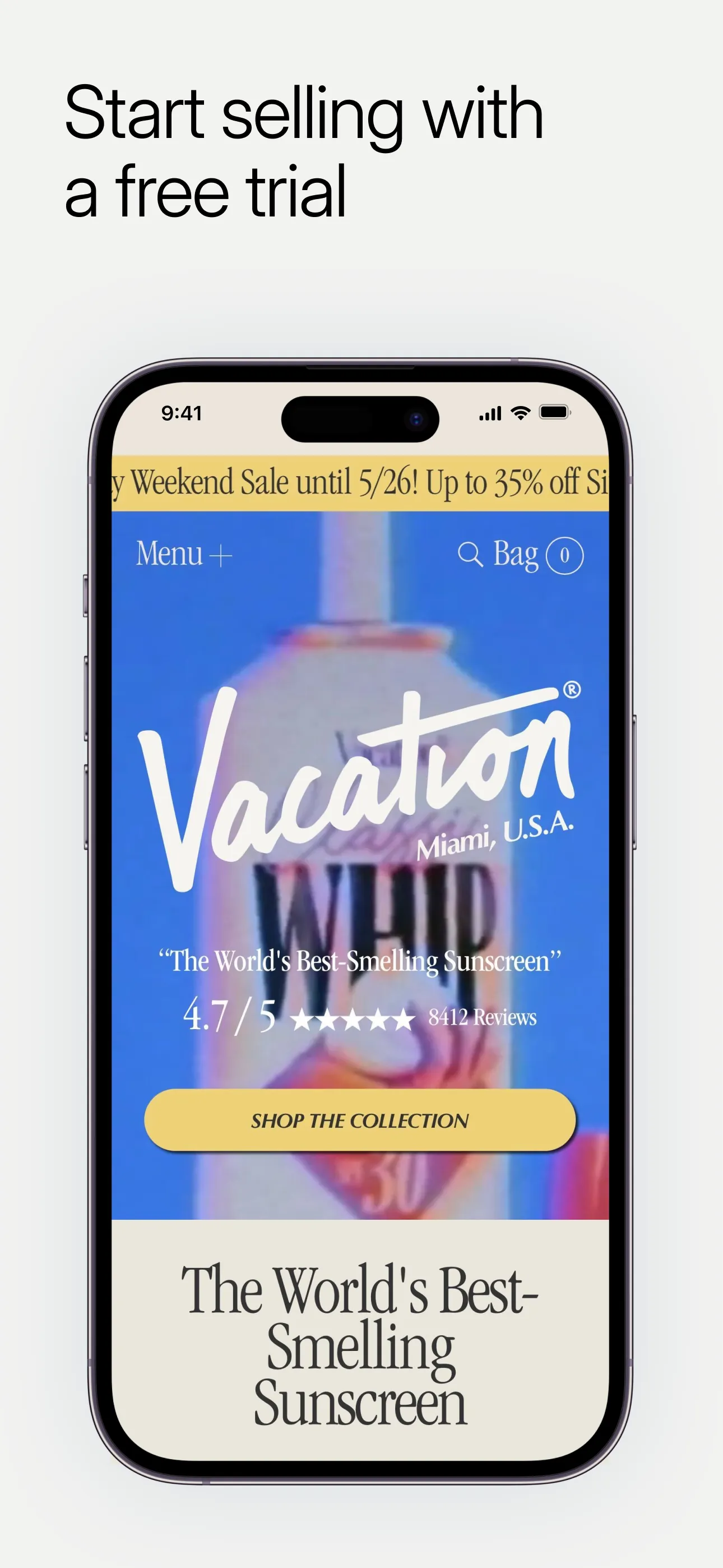 Shopify - Your Ecommerce Store iphone screenshot 1