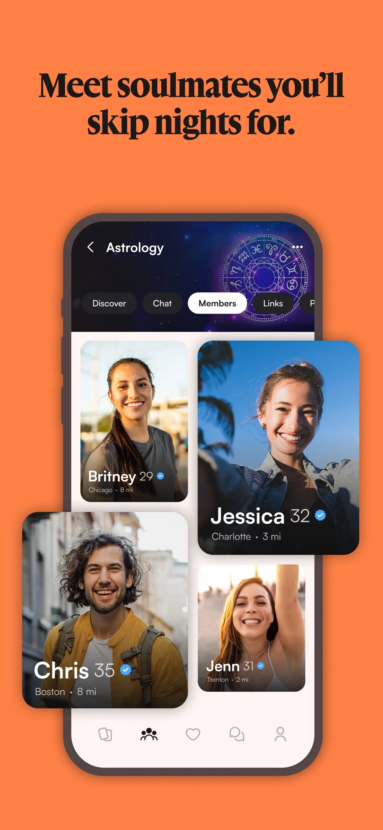 Jaumo Dating App: Flirt & Chat iphone screenshot 2