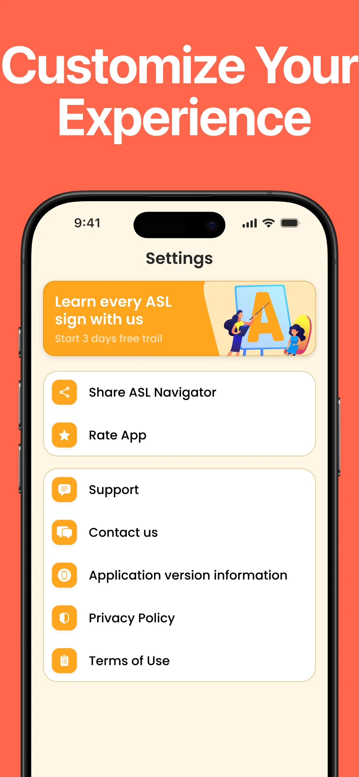 ASL Sign Language Learningㅤ iphone screenshot 10