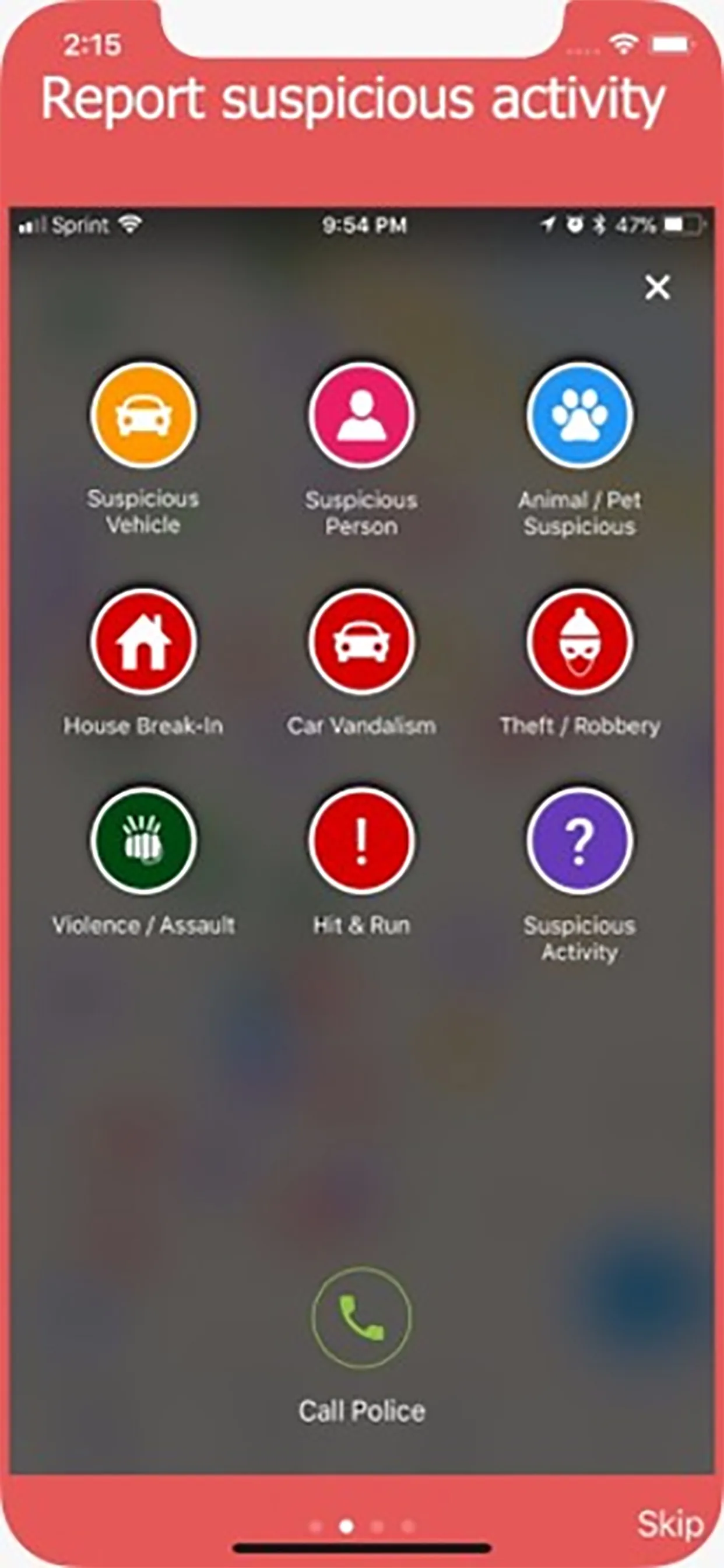 Naber - Neighborhood Watch iphone screenshot 1