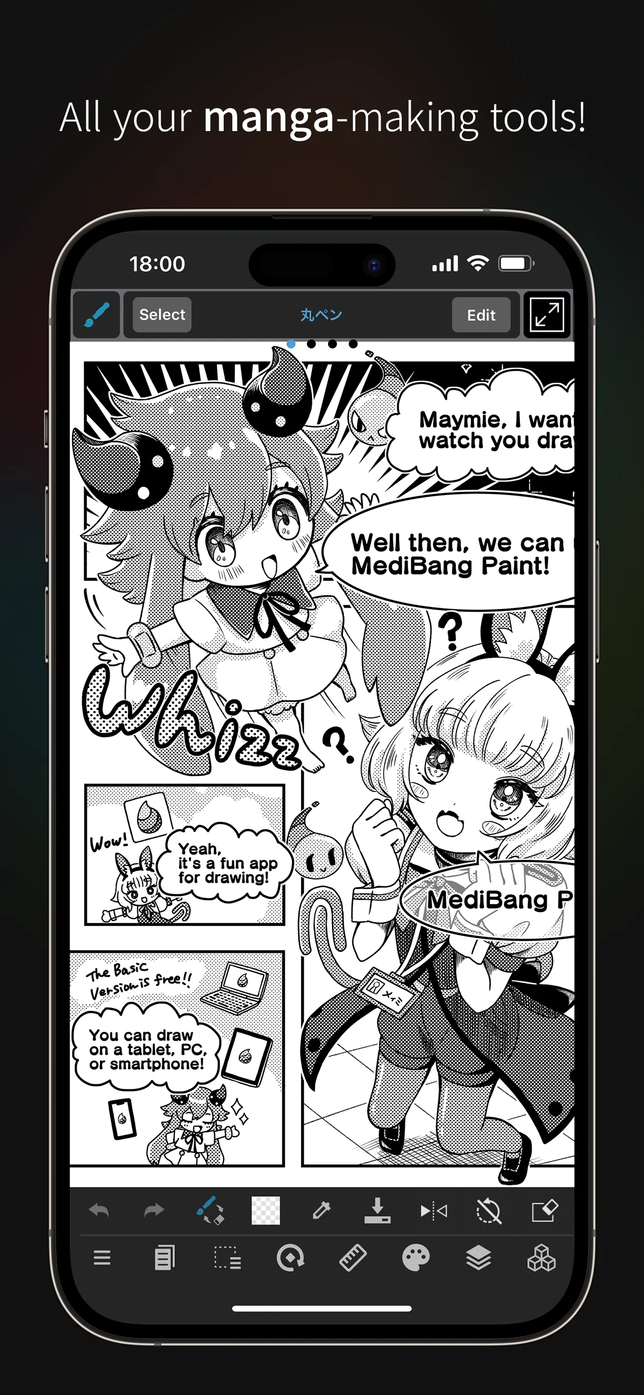 MediBang Paint for iPhone iphone screenshot 7