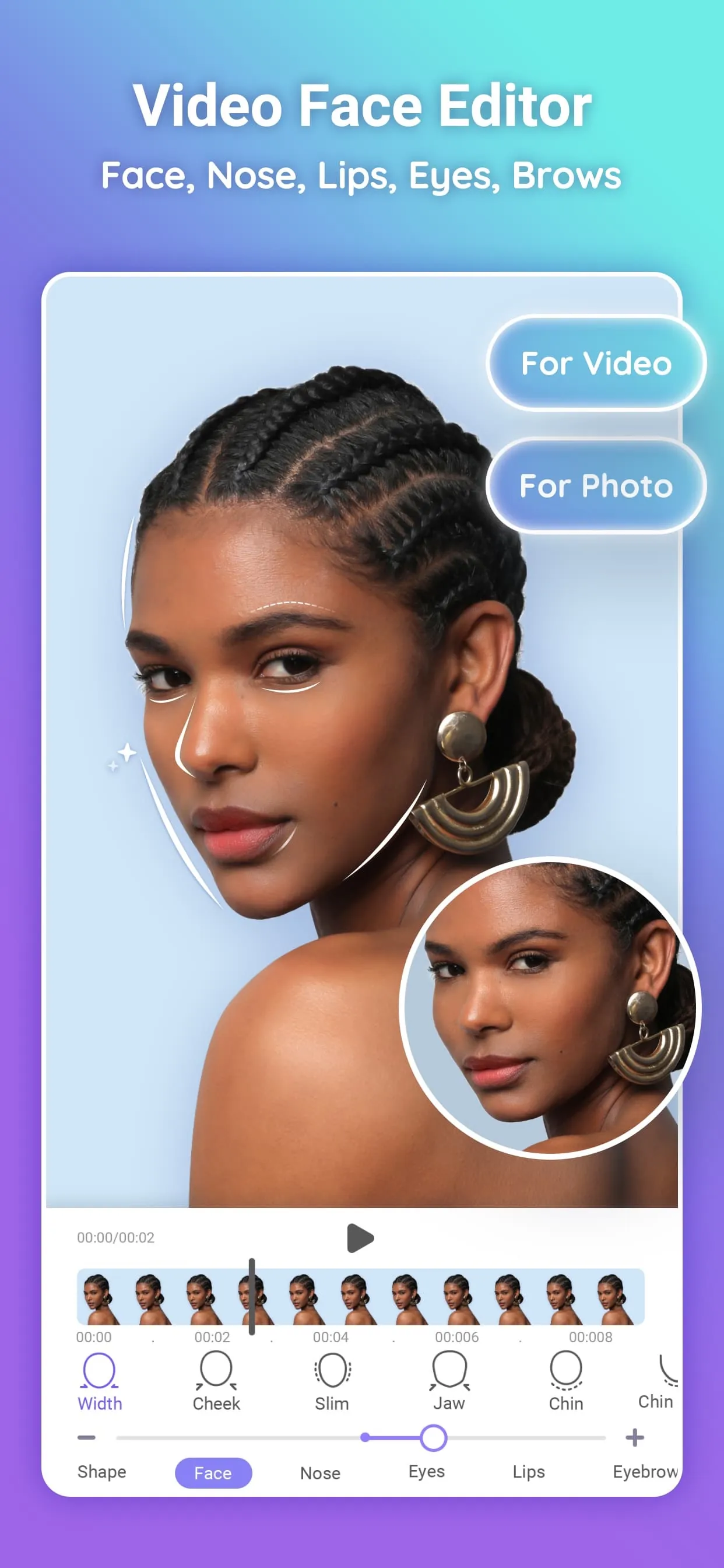 PrettyUp- AI Body Editor Video iphone screenshot 3