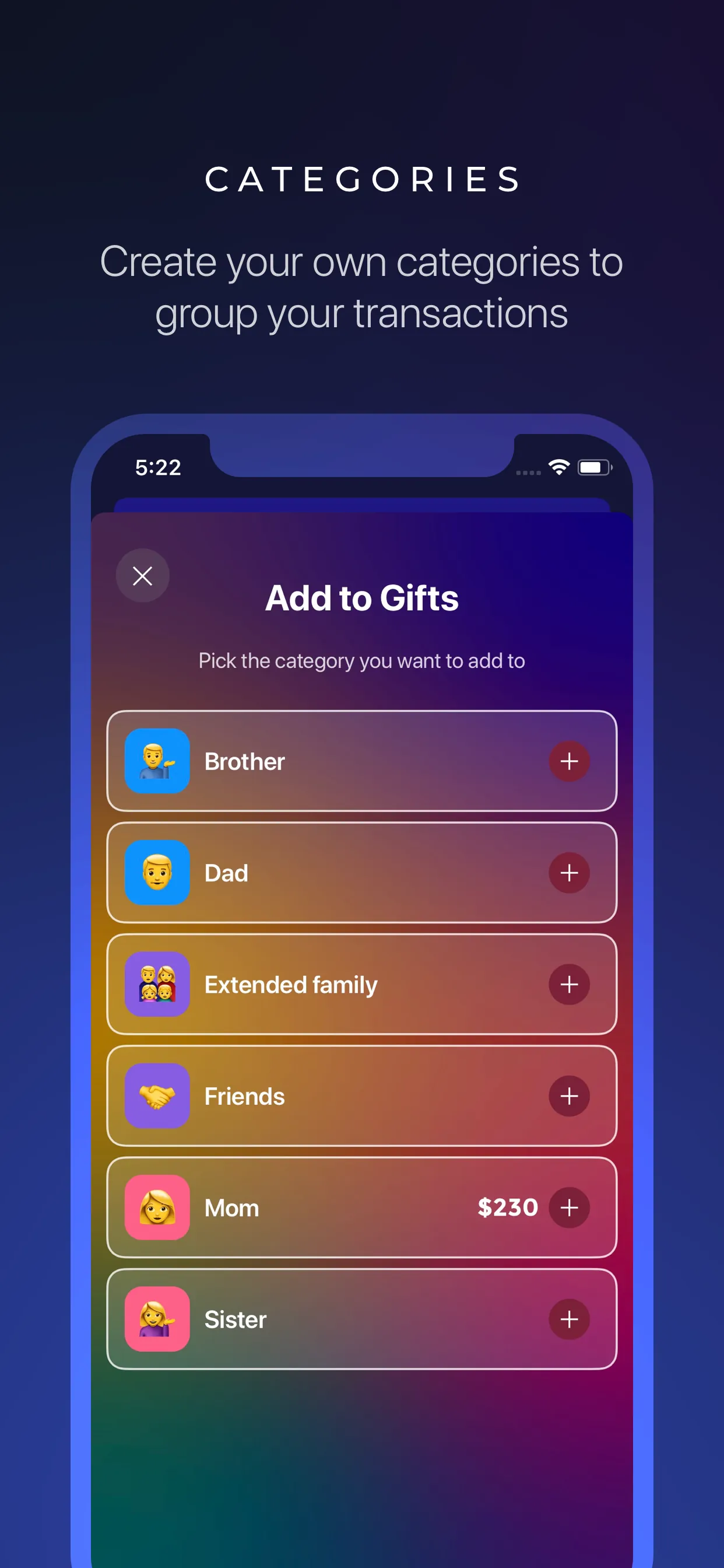 Fold - Savings, Budget Tracker iphone screenshot 8