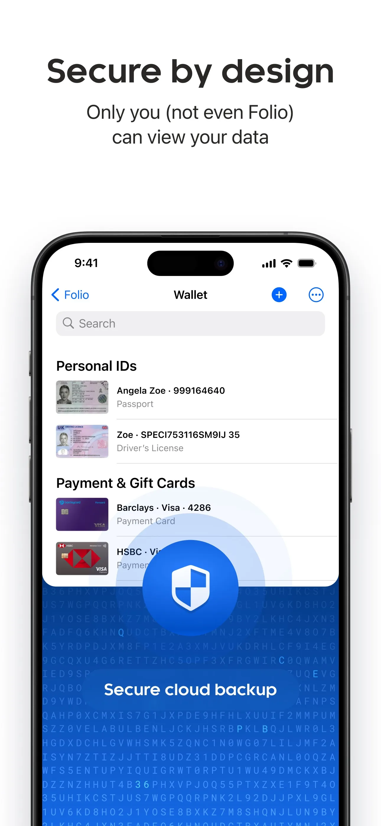 Folio: Digital Wallet App iphone screenshot 7