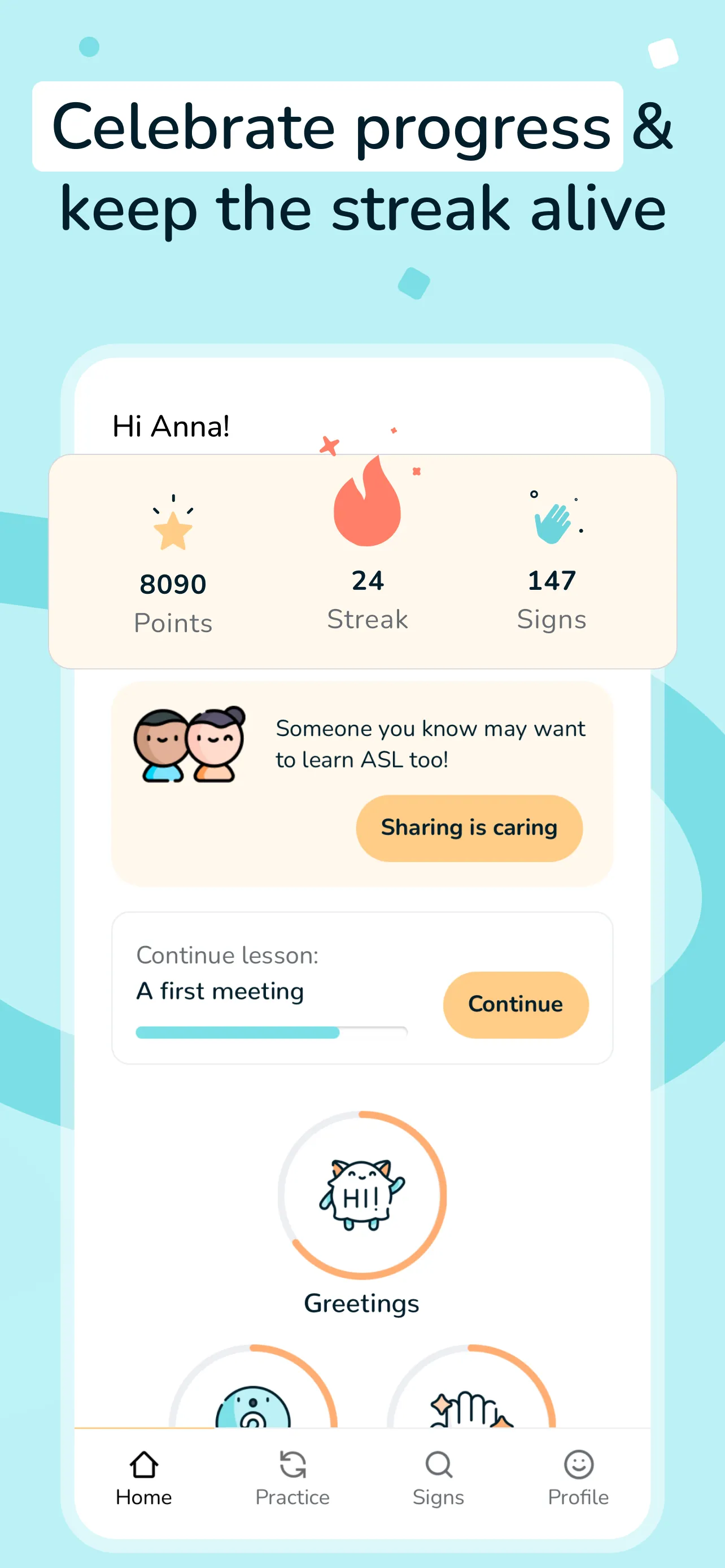 ASL Bloom - Sign Language iphone screenshot 6