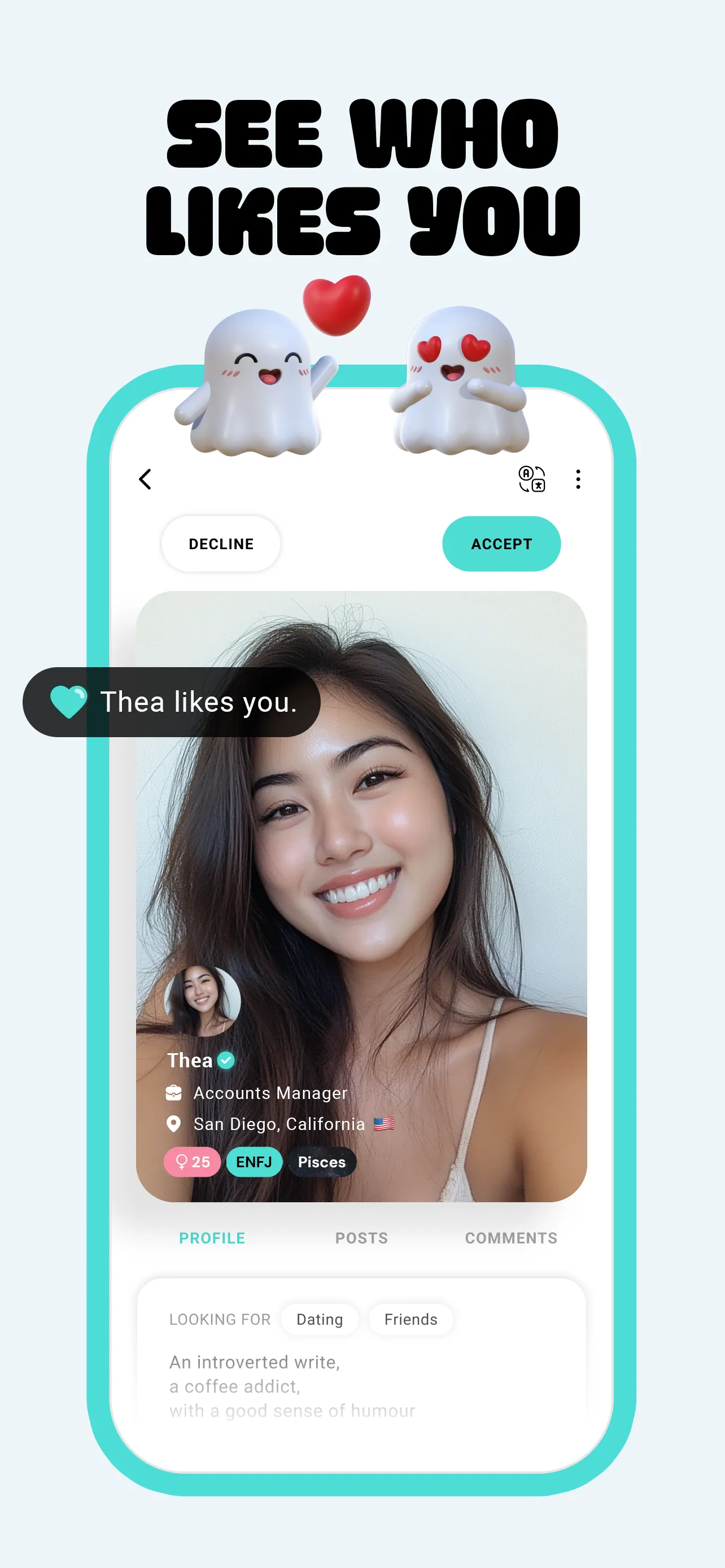 Boo — Dating. Friends. Chat. iphone screenshot 3
