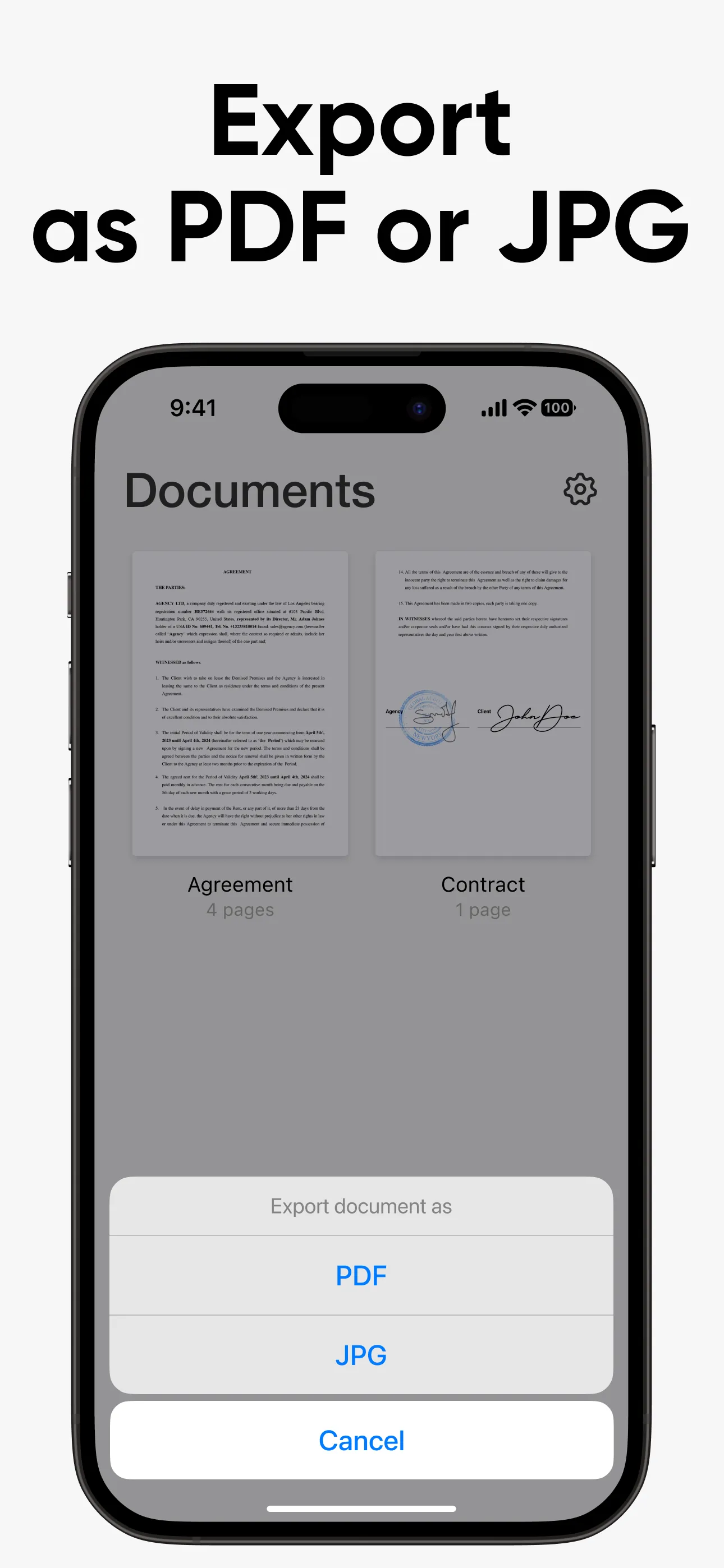 eSign App: Sign PDF Documents iphone screenshot 7