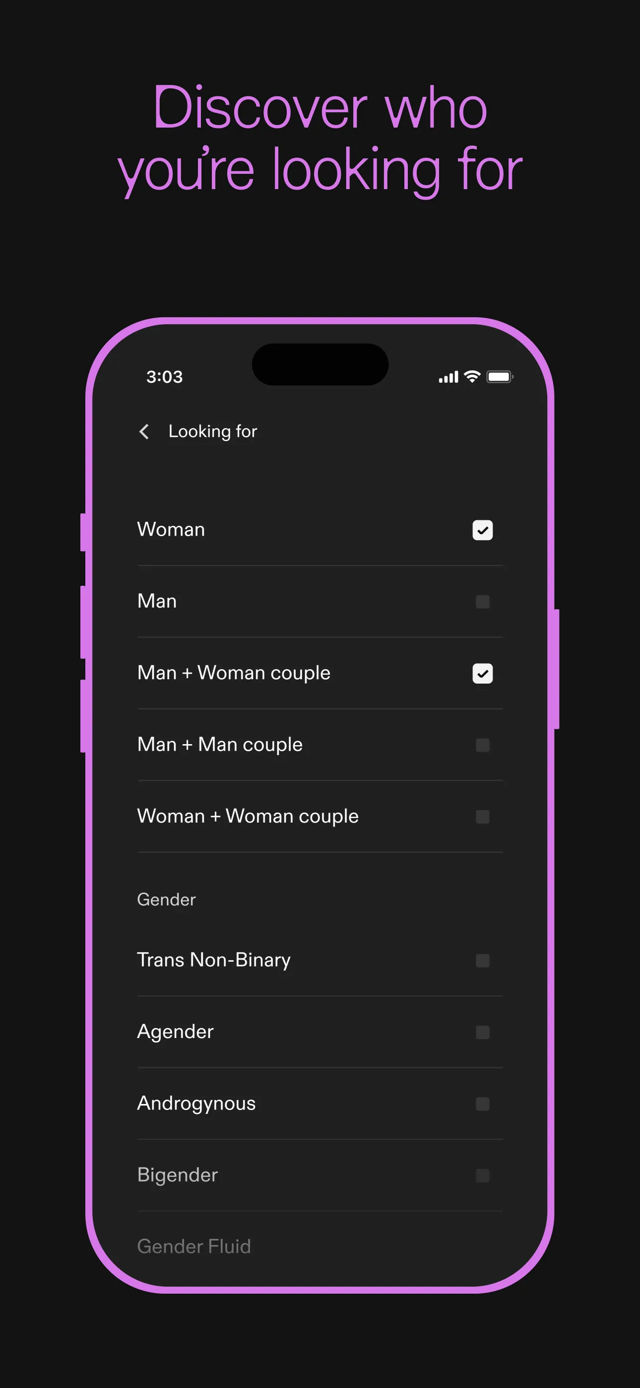 Feeld: Open-Minded Dating App iphone screenshot 5