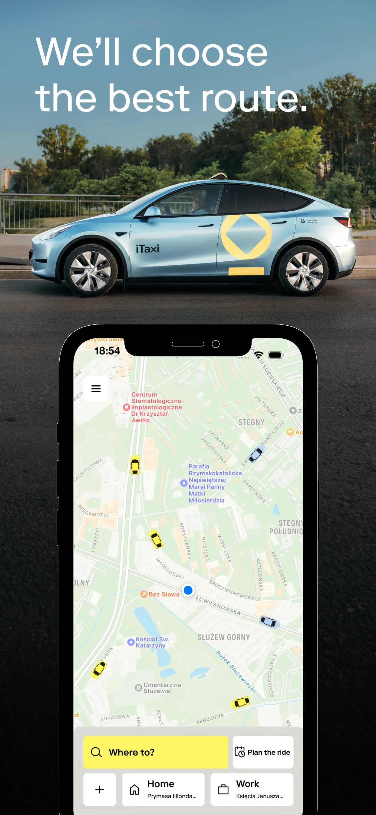 iTaxi - The Taxi App iphone screenshot 2