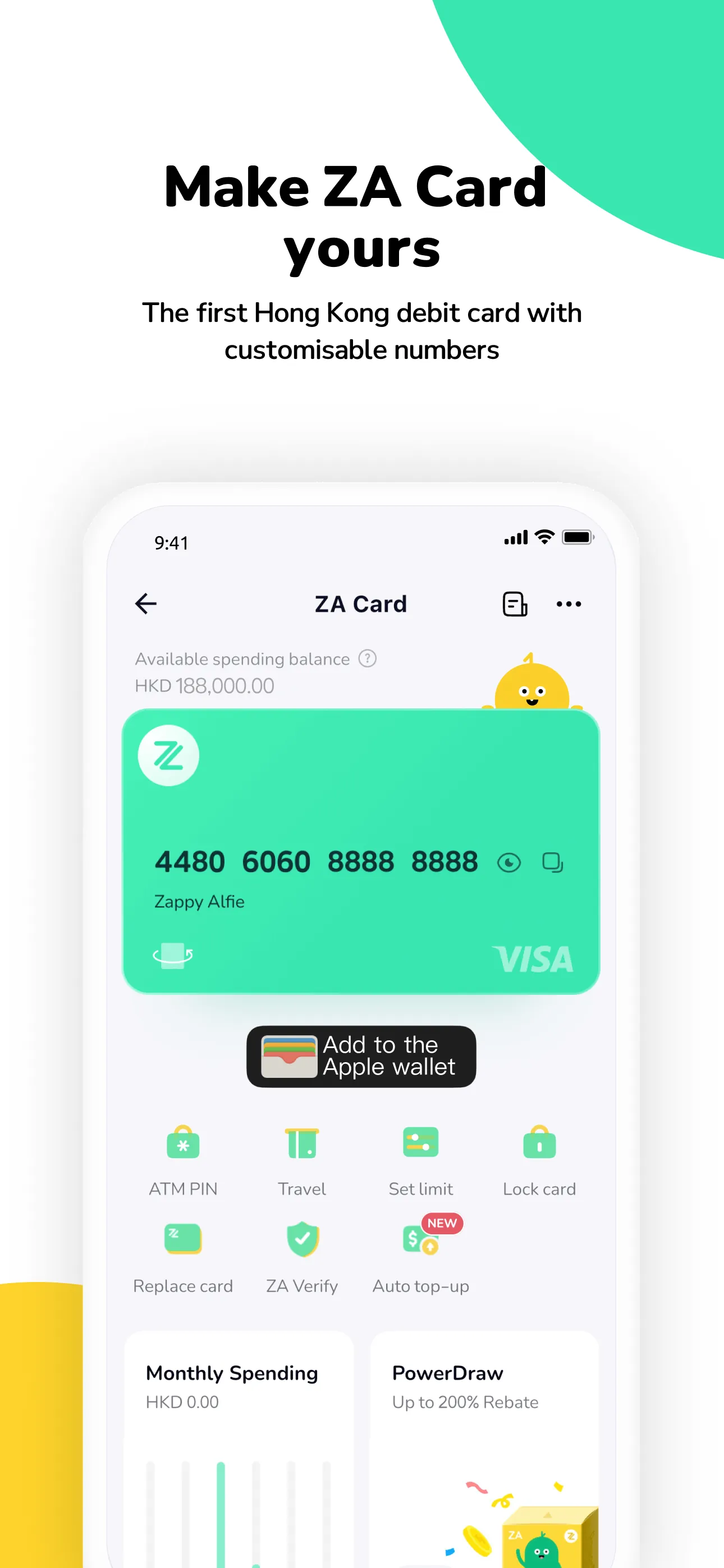 ZA Bank iphone screenshot 3