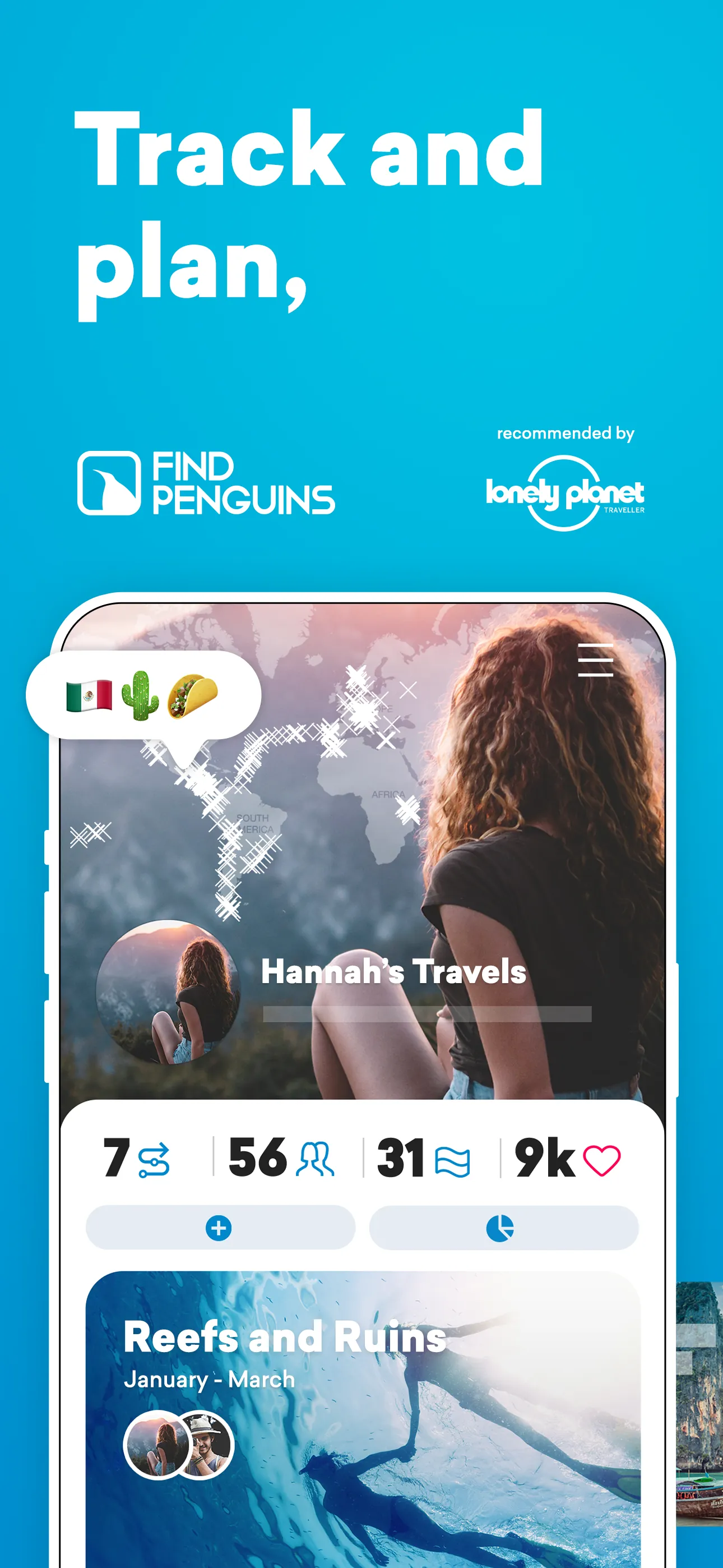 FindPenguins: Travel Tracker iphone screenshot 2